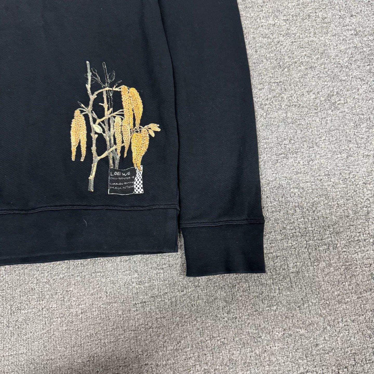 Loewe Loewe Floral Print Crewneck Sweatshirt Size L / US 10 / IT 46 - 3 Thumbnail