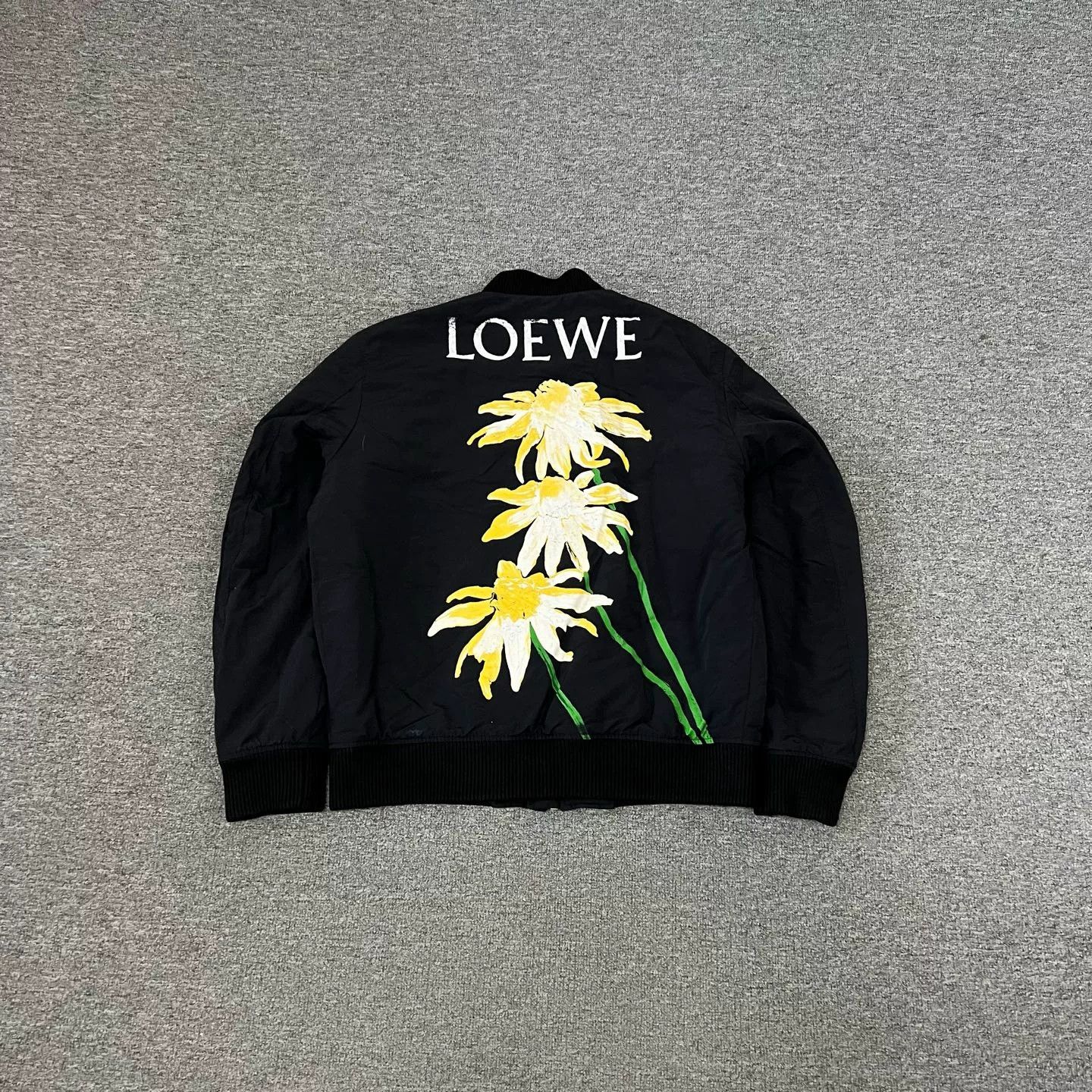 Loewe Loewe Floral Print Baseball Jacket Size US M / EU 48-50 / 2 - 2 Thumbnail