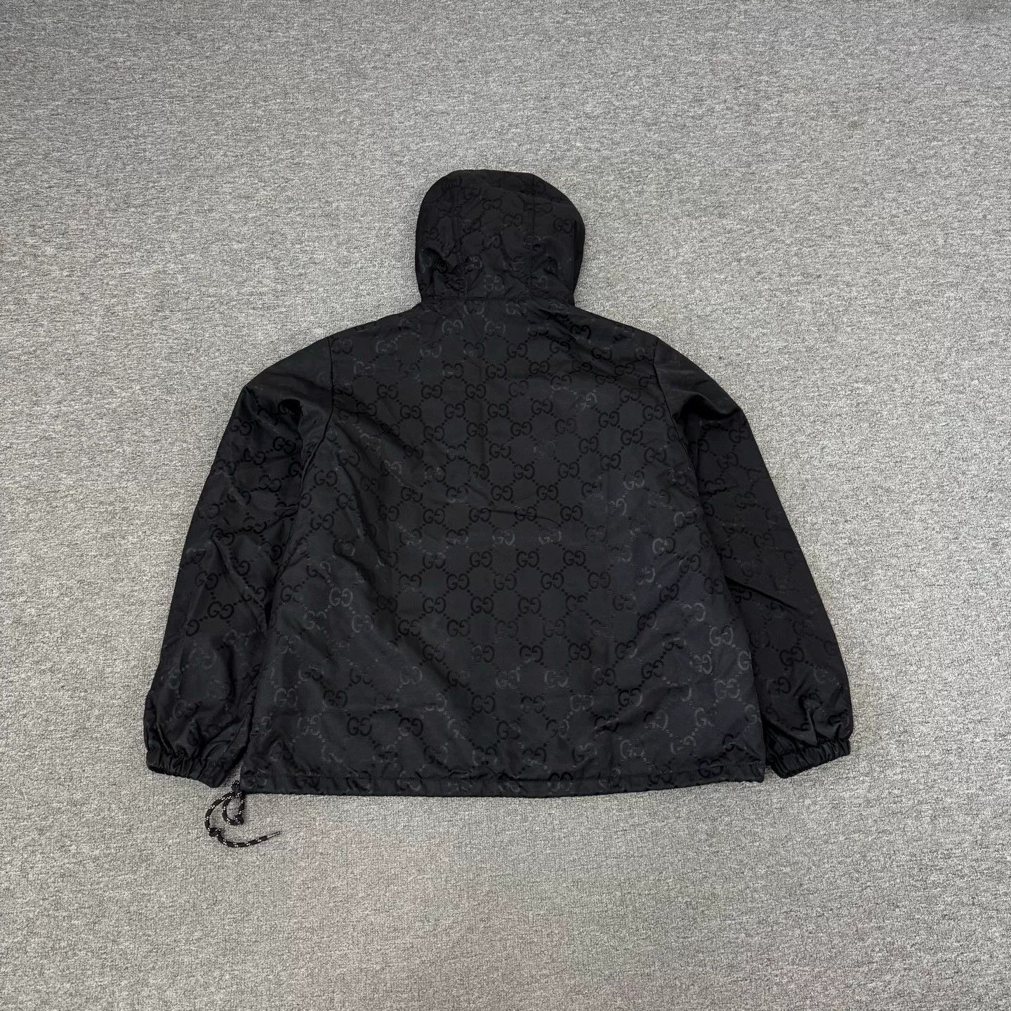 Gucci Gucci Black Monogram Hooded Puffer Jacket Size US M / EU 48-50 / 2 - 2 Thumbnail