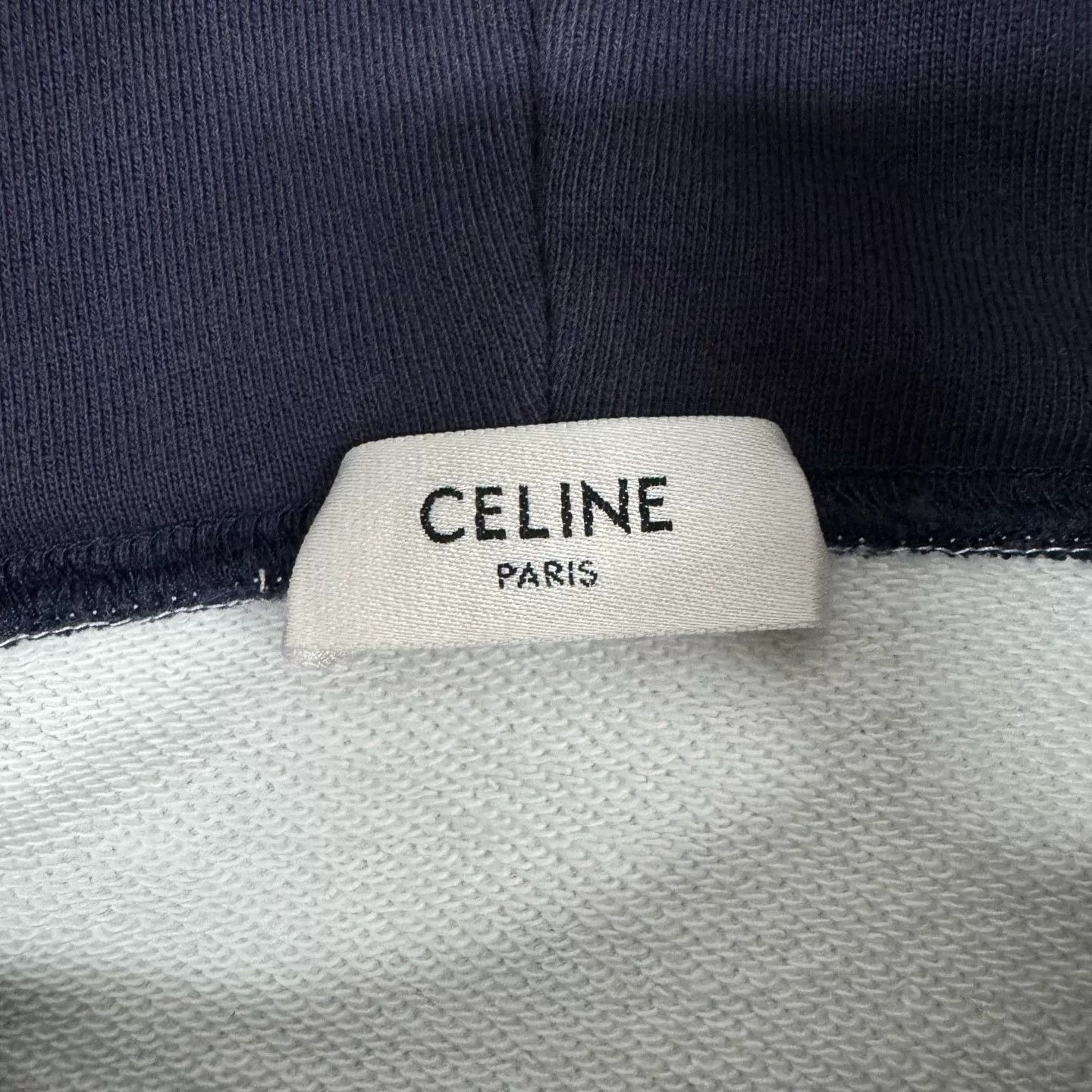 Celine Celine Logo Hoodie Size S / US 4 / IT 40 - 6 Thumbnail