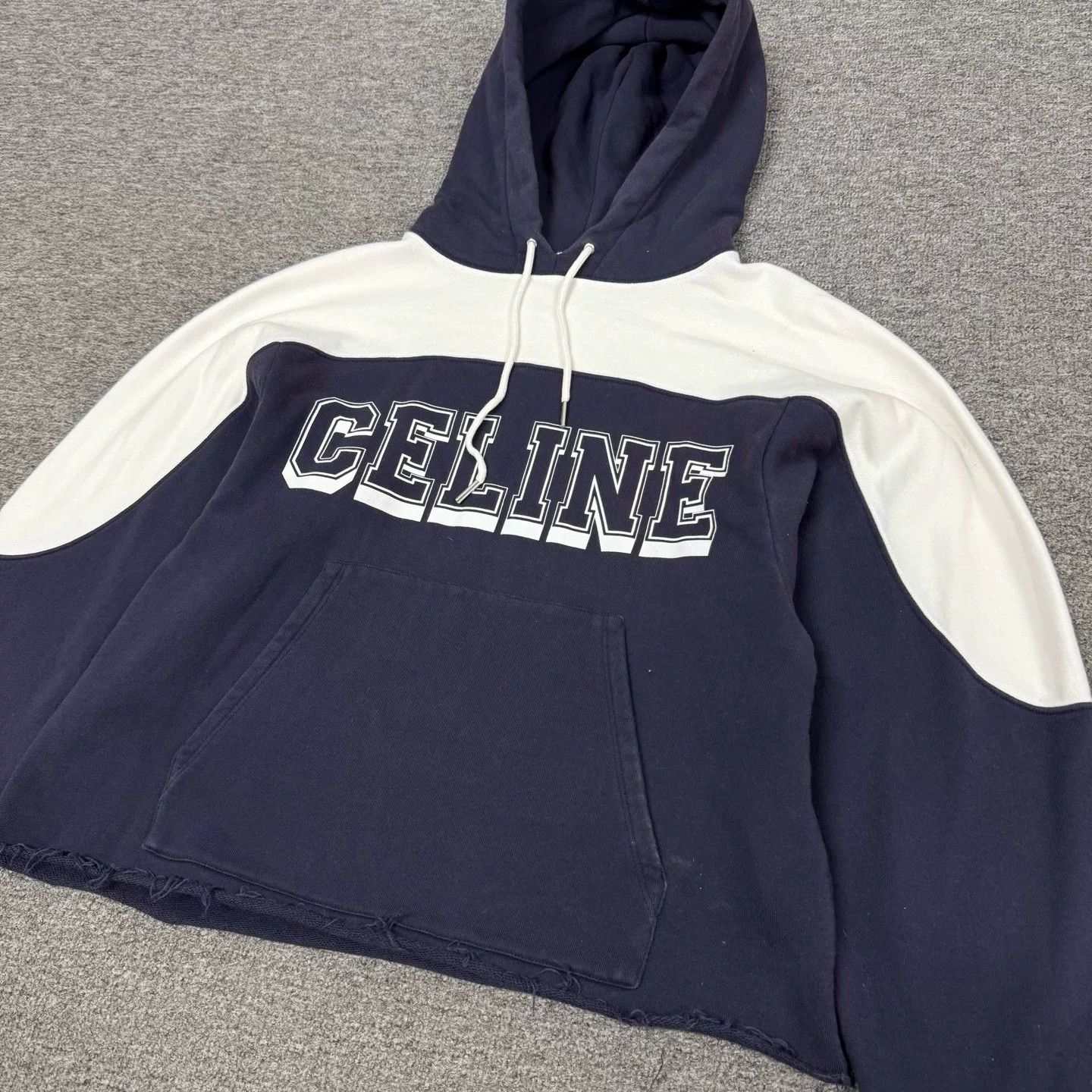 Celine Celine Logo Hoodie Size S / US 4 / IT 40 - 4 Thumbnail