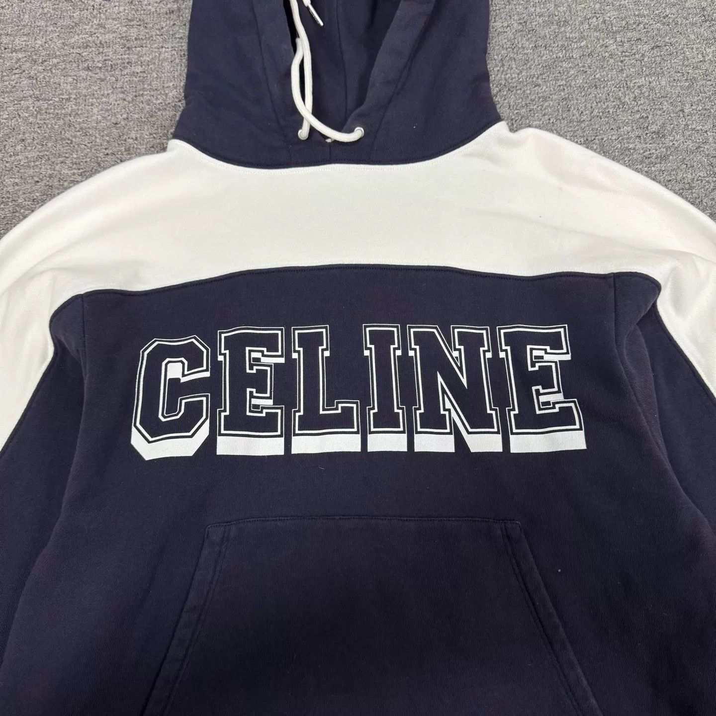 Celine Celine Logo Hoodie Size S / US 4 / IT 40 - 5 Thumbnail