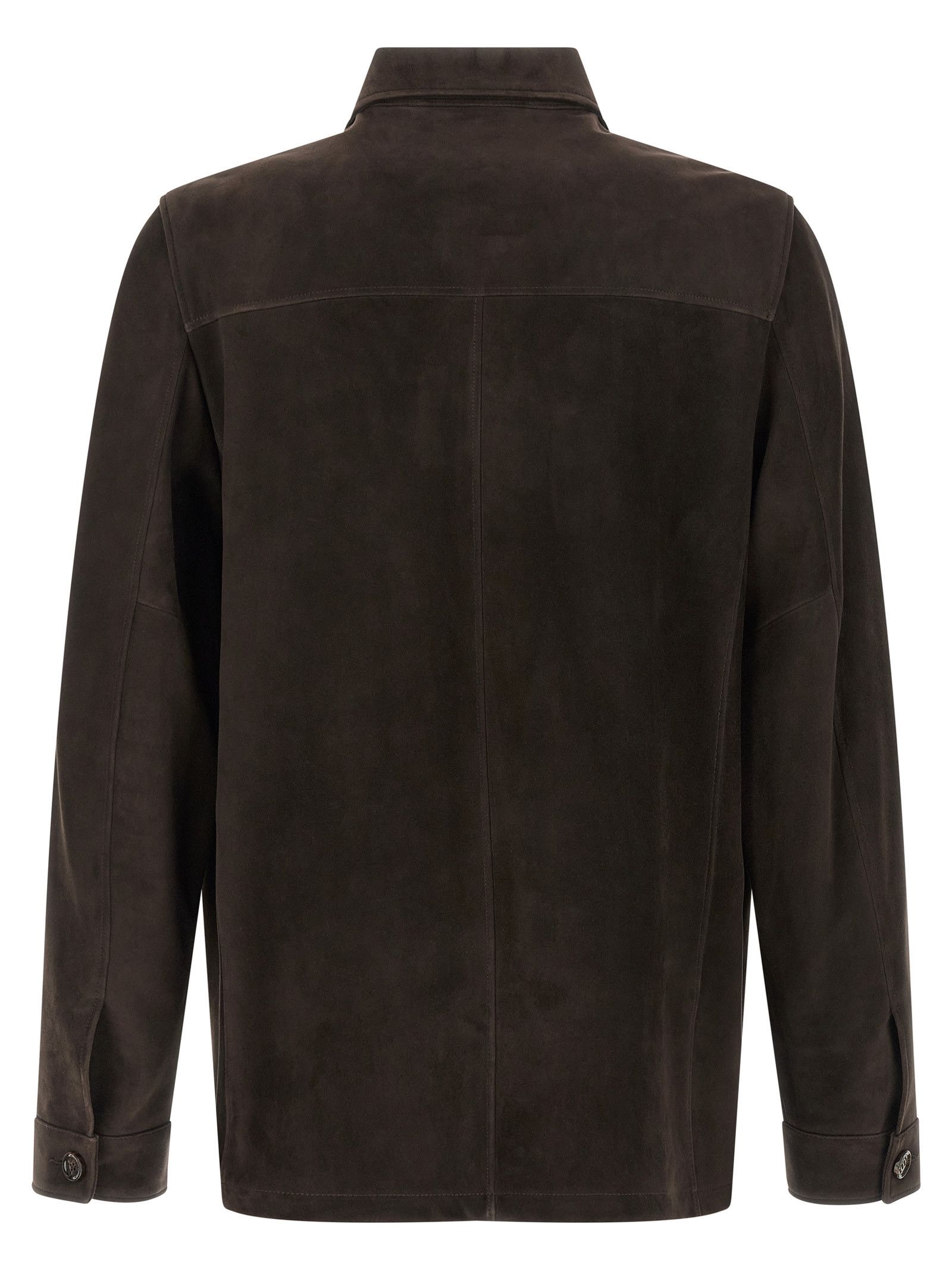 MooRER 'Klaus' overshirt Size US XXL / EU 58 / 5 - 2 Thumbnail