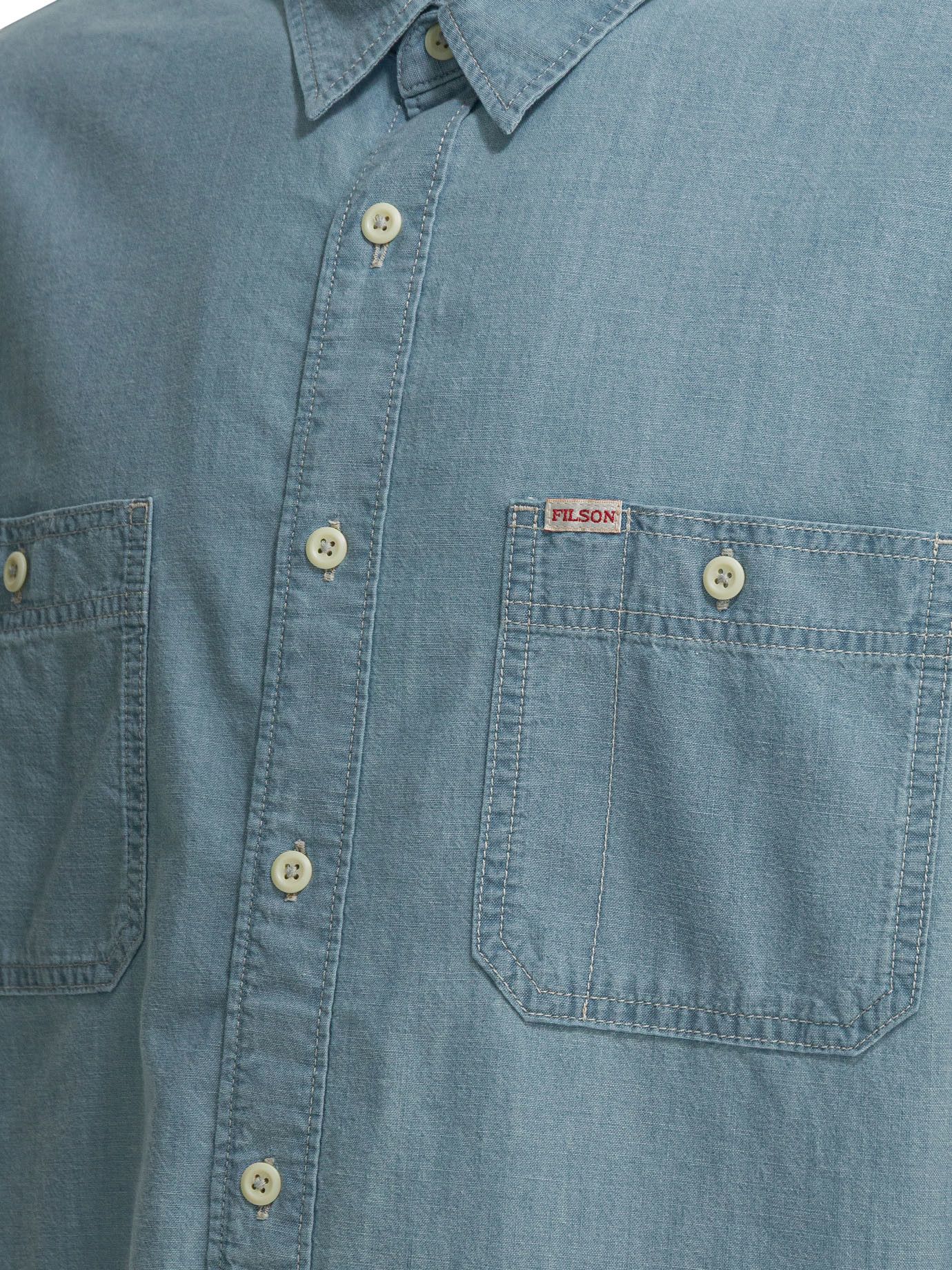 Filson Filson Chambray Cpo Casual Shirt tag size M Men - USA Duties Paid Size US M / EU 48-50 / 2 - 4 Thumbnail