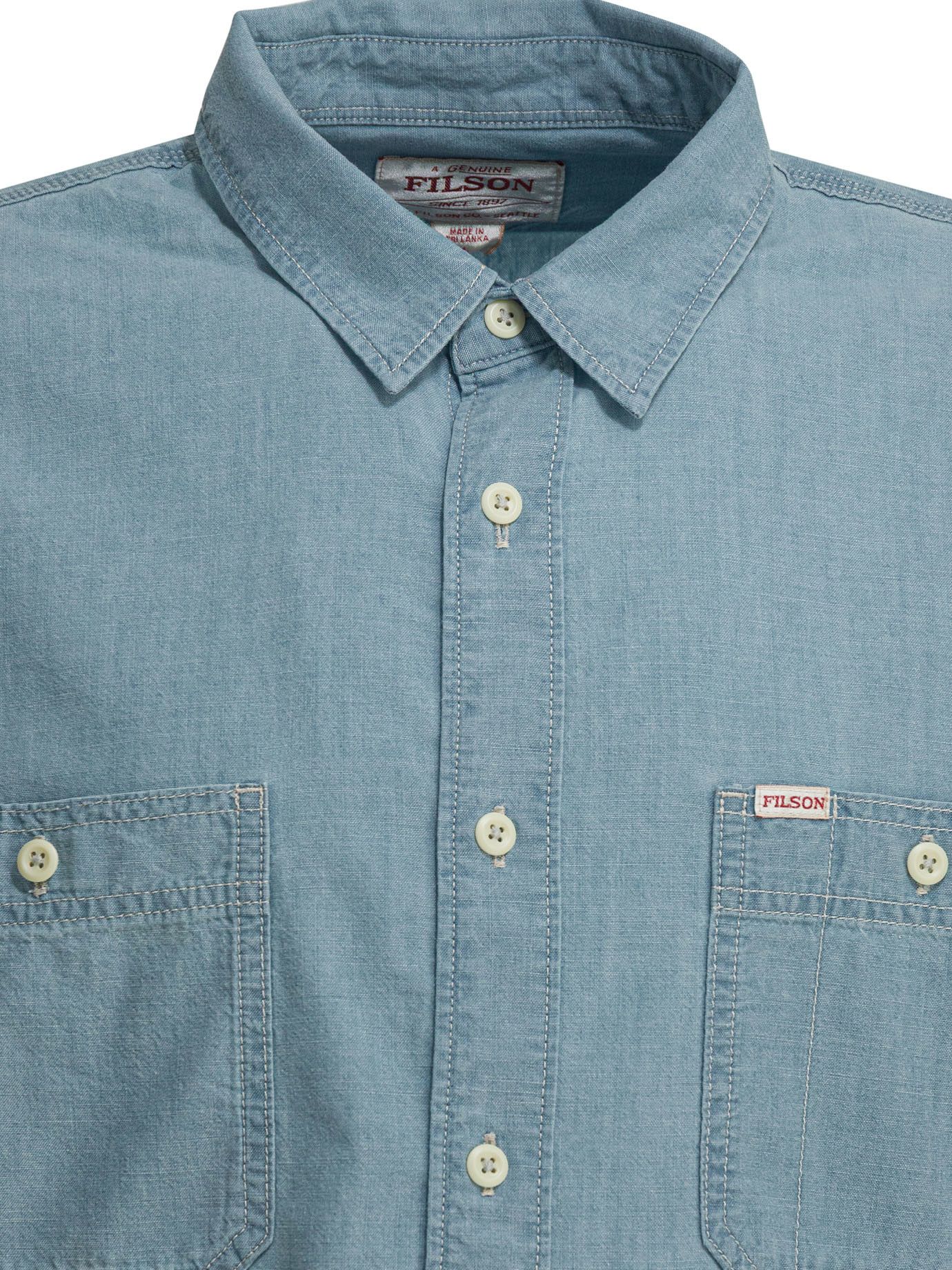 Filson Filson Chambray Cpo Casual Shirt tag size M Men - USA Duties Paid Size US M / EU 48-50 / 2 - 3 Thumbnail