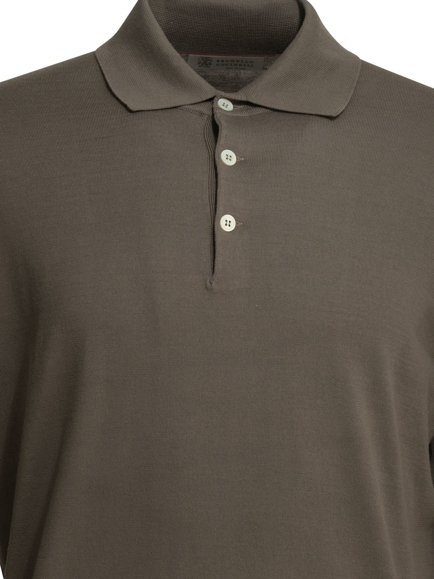 Brunello Cucinelli Brunello Cucinelli Polo Shirt With Buttons tag size 52 Men - USA Duties Paid Size US L / EU 52-54 / 3 - 3 Thumbnail