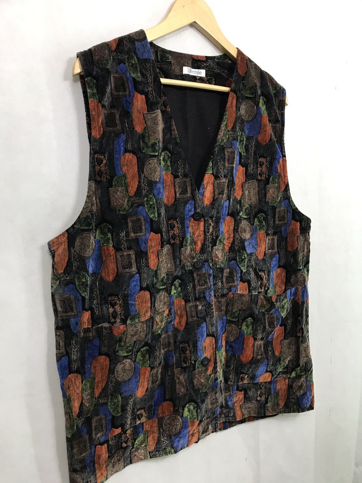 Designer 🔥FINAL DROP🔥Rare vintage nice design vest jacket Size US L / EU 52-54 / 3 - 2 Thumbnail
