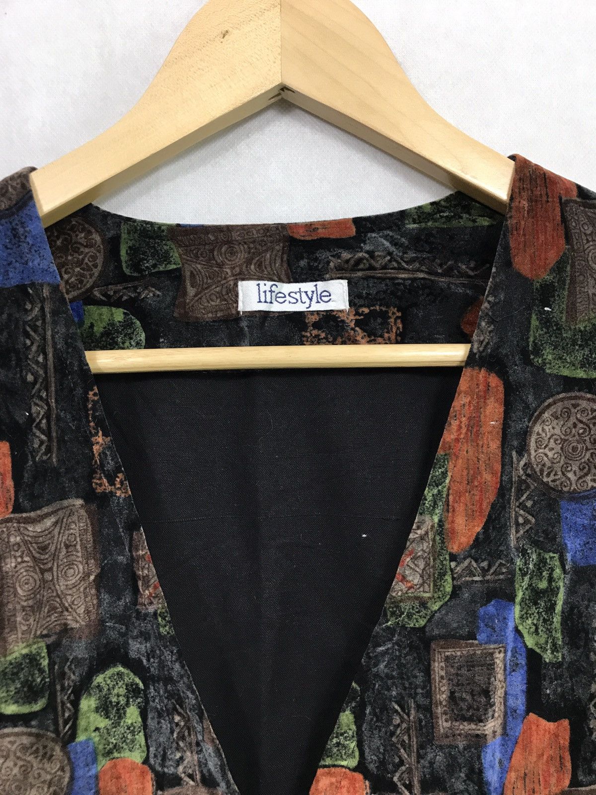 Designer 🔥FINAL DROP🔥Rare vintage nice design vest jacket Size US L / EU 52-54 / 3 - 5 Thumbnail