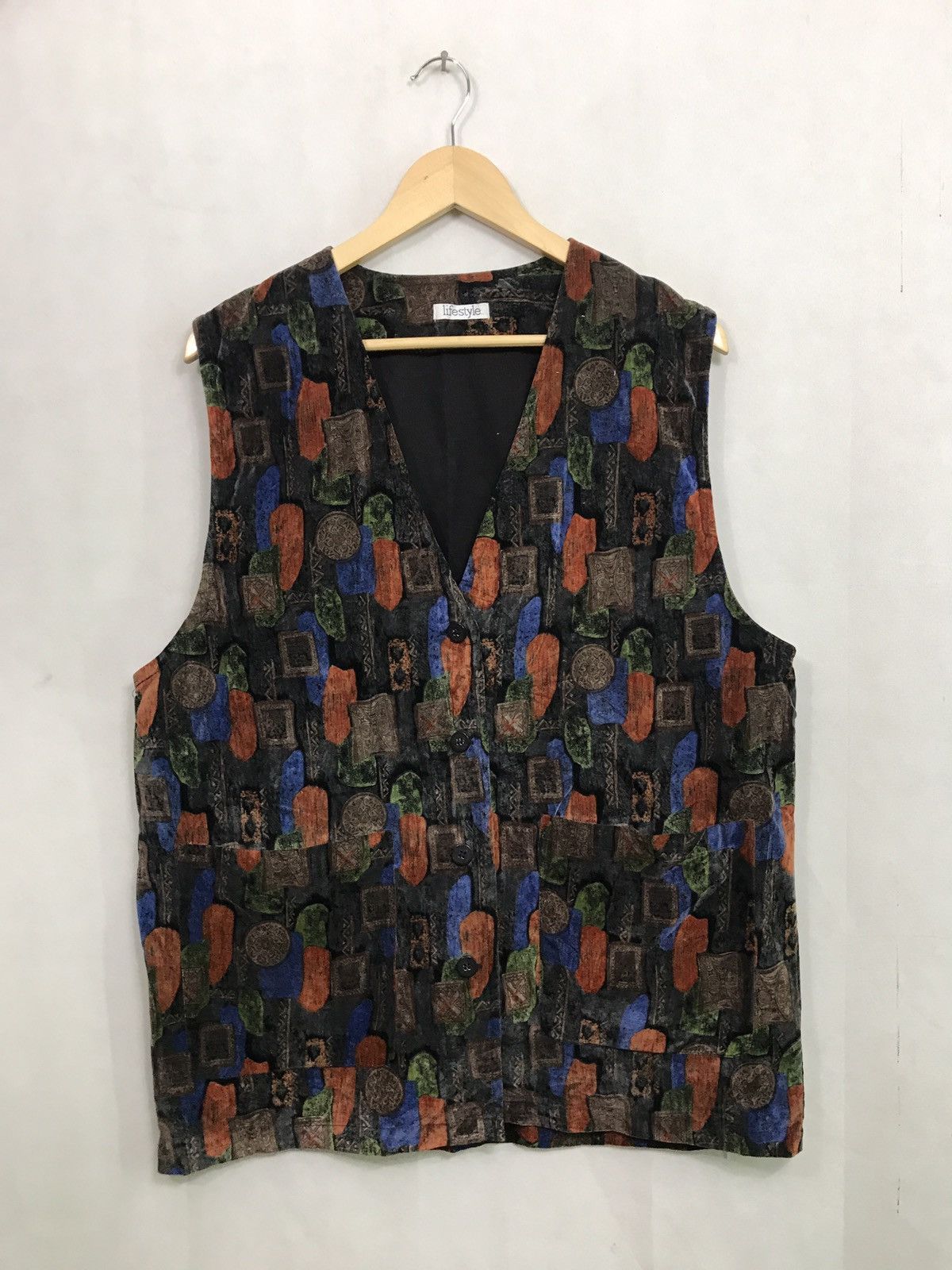 Designer 🔥FINAL DROP🔥Rare vintage nice design vest jacket Size US L / EU 52-54 / 3 - 1 Thumbnail