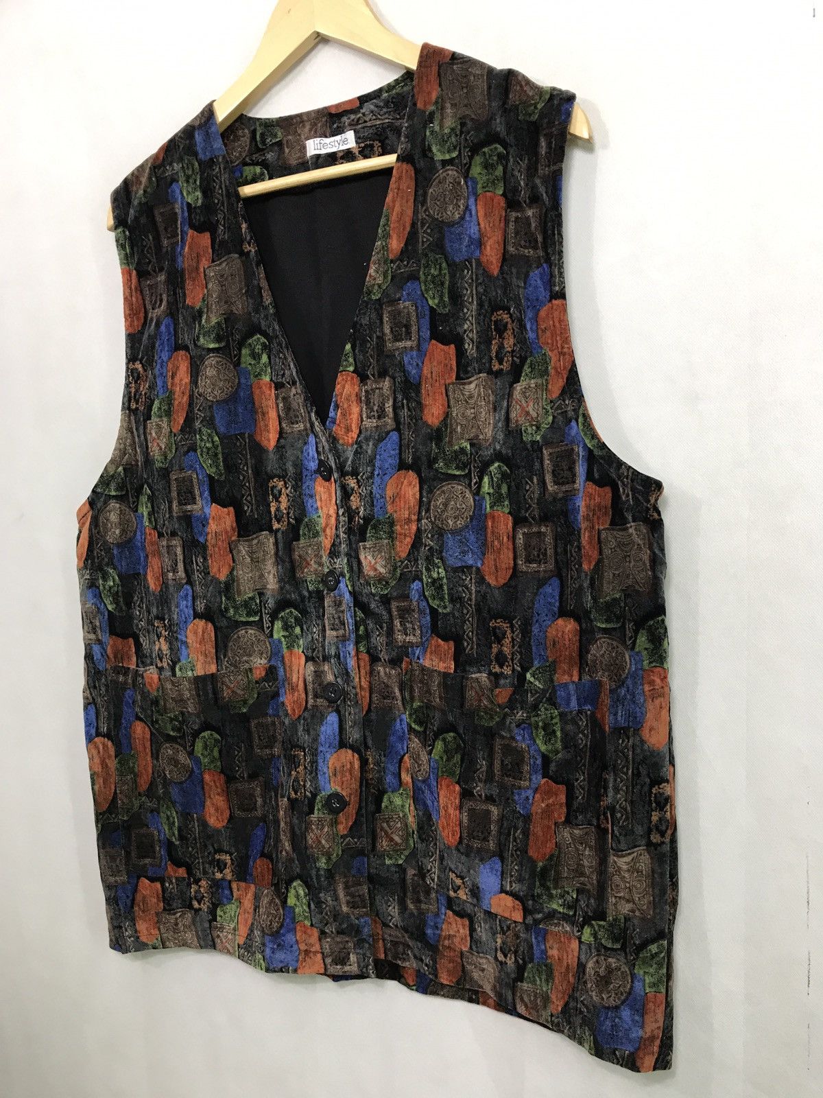 Designer 🔥FINAL DROP🔥Rare vintage nice design vest jacket Size US L / EU 52-54 / 3 - 3 Thumbnail