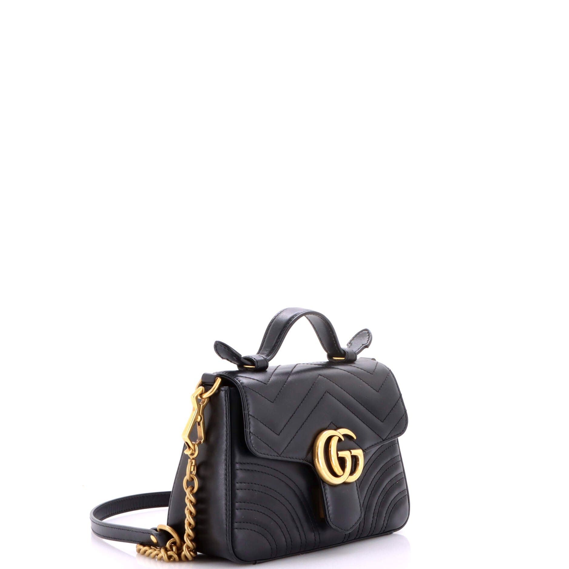 Gucci GG Marmont Top Handle Flap Bag Size ONE SIZE - 2 Thumbnail