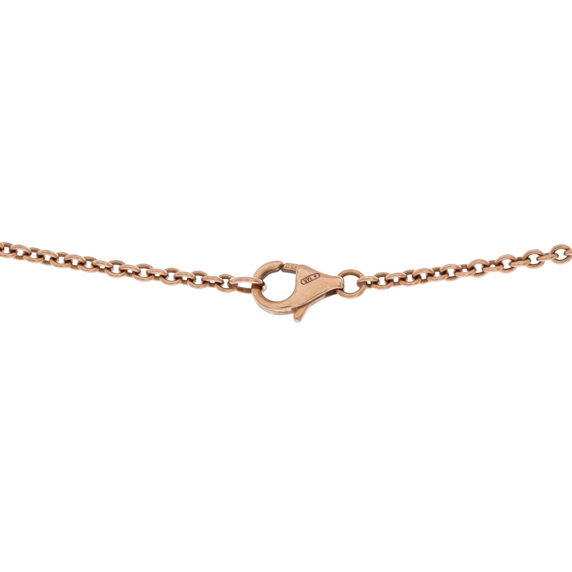 Cartier Love Interlocking Necklace Size ONE SIZE - 4 Thumbnail