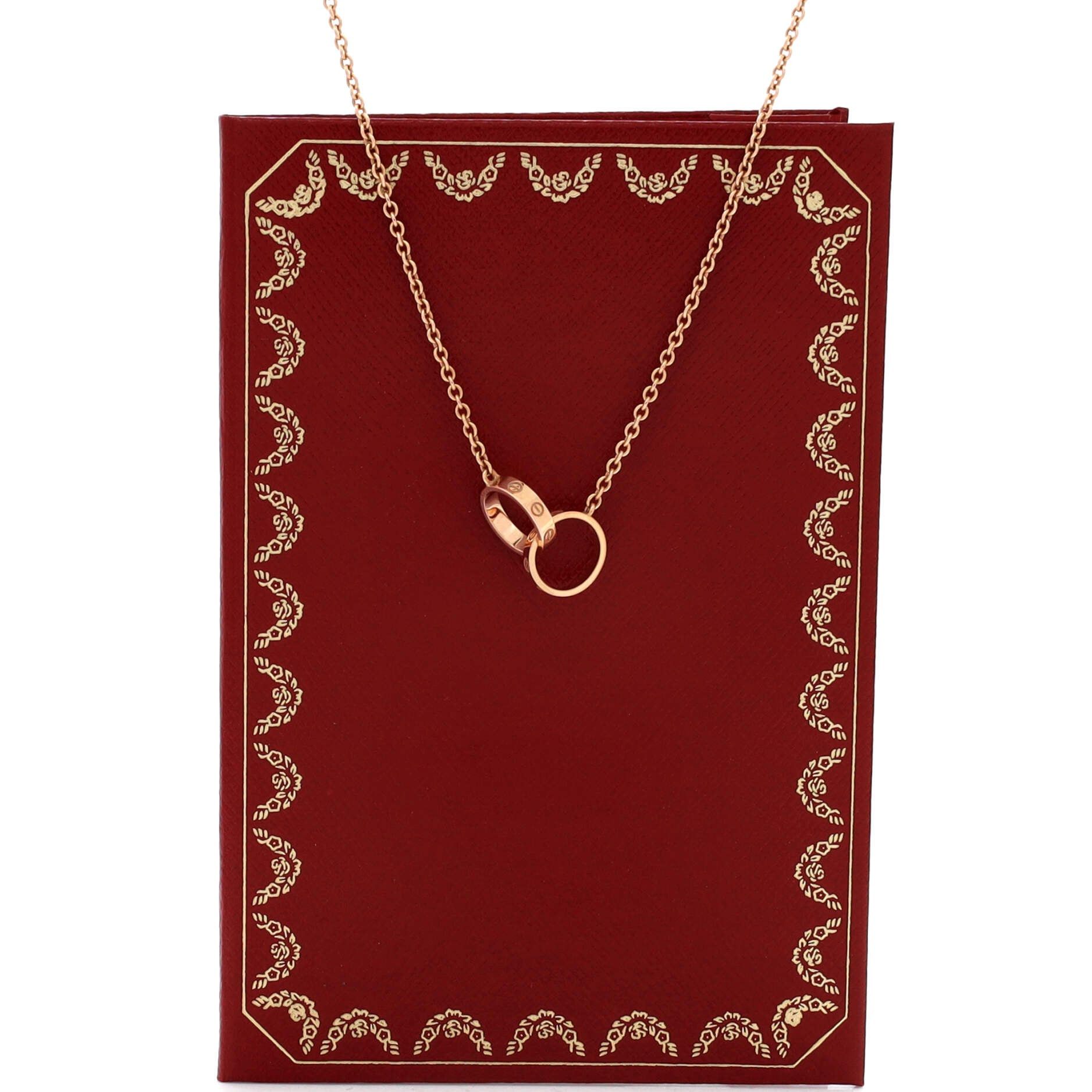 Cartier Love Interlocking Necklace Size ONE SIZE - 2 Thumbnail