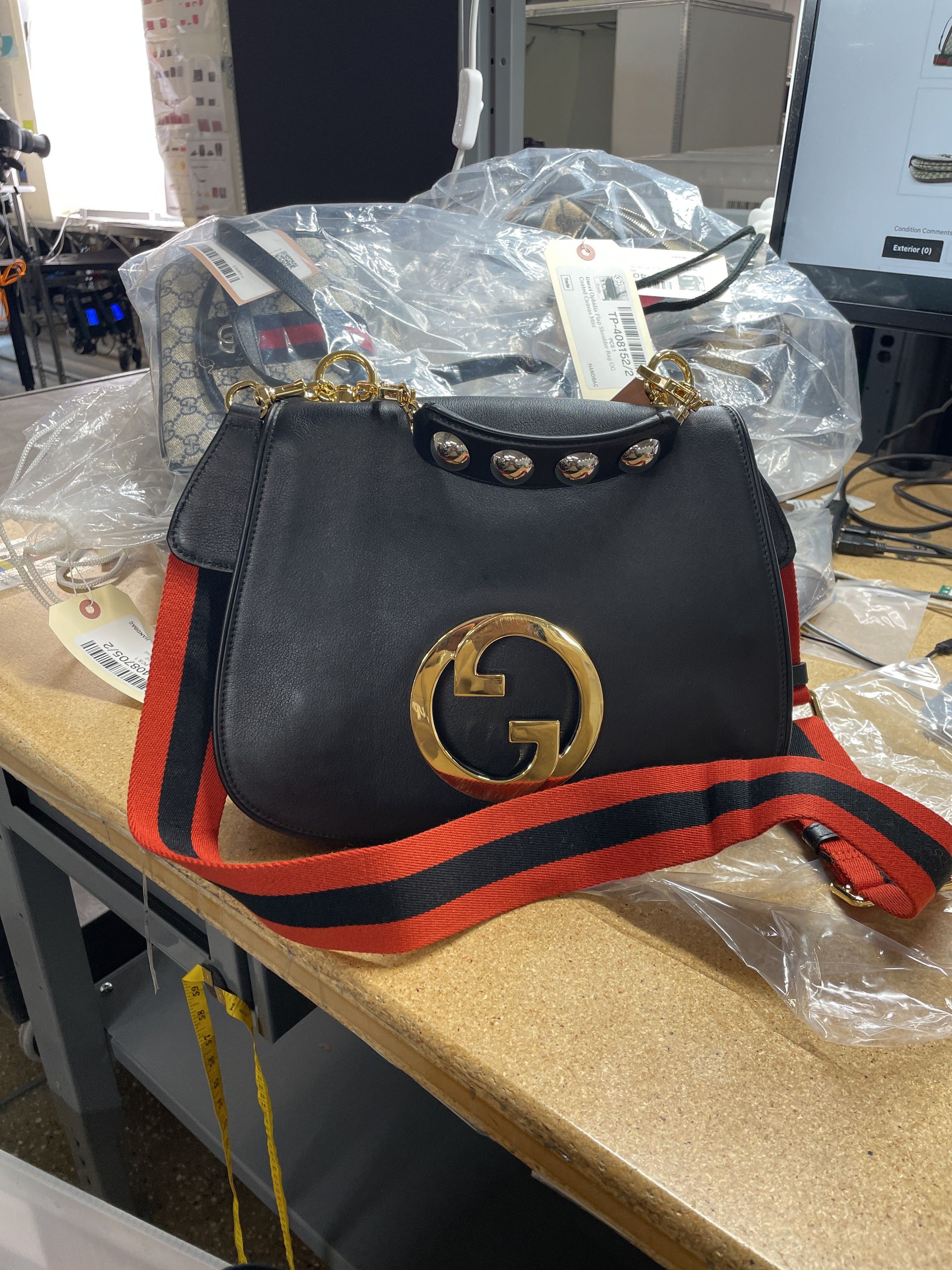 Gucci Web Blondie Shoulder Flap Bag Size ONE SIZE - 8 Thumbnail