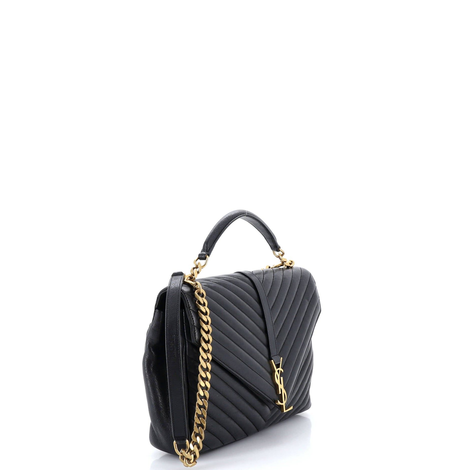 Saint Laurent Paris Classic Monogram College Bag Size ONE SIZE - 2 Thumbnail