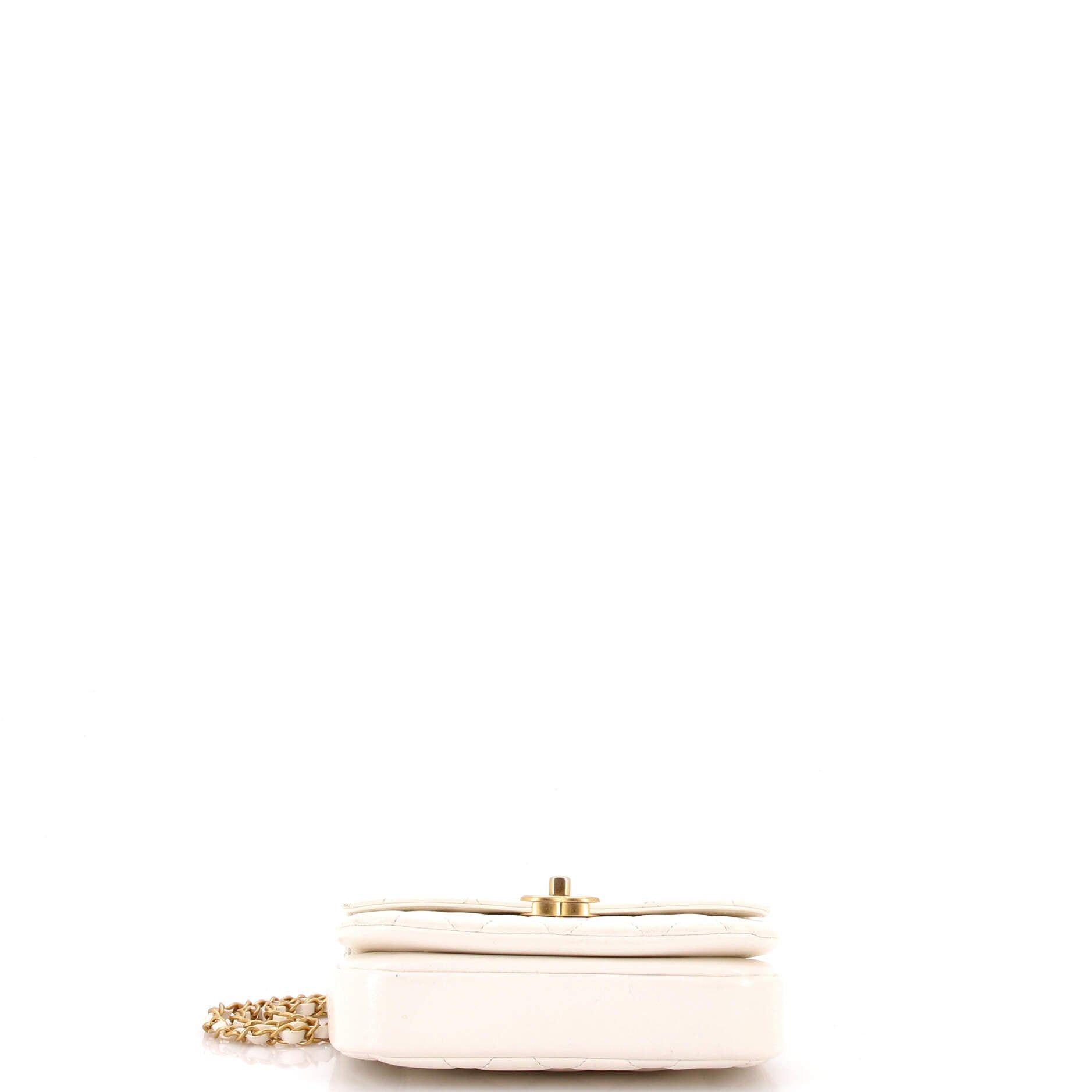 Chanel CC Logo Top Handle Flap Bag Size ONE SIZE - 4 Thumbnail