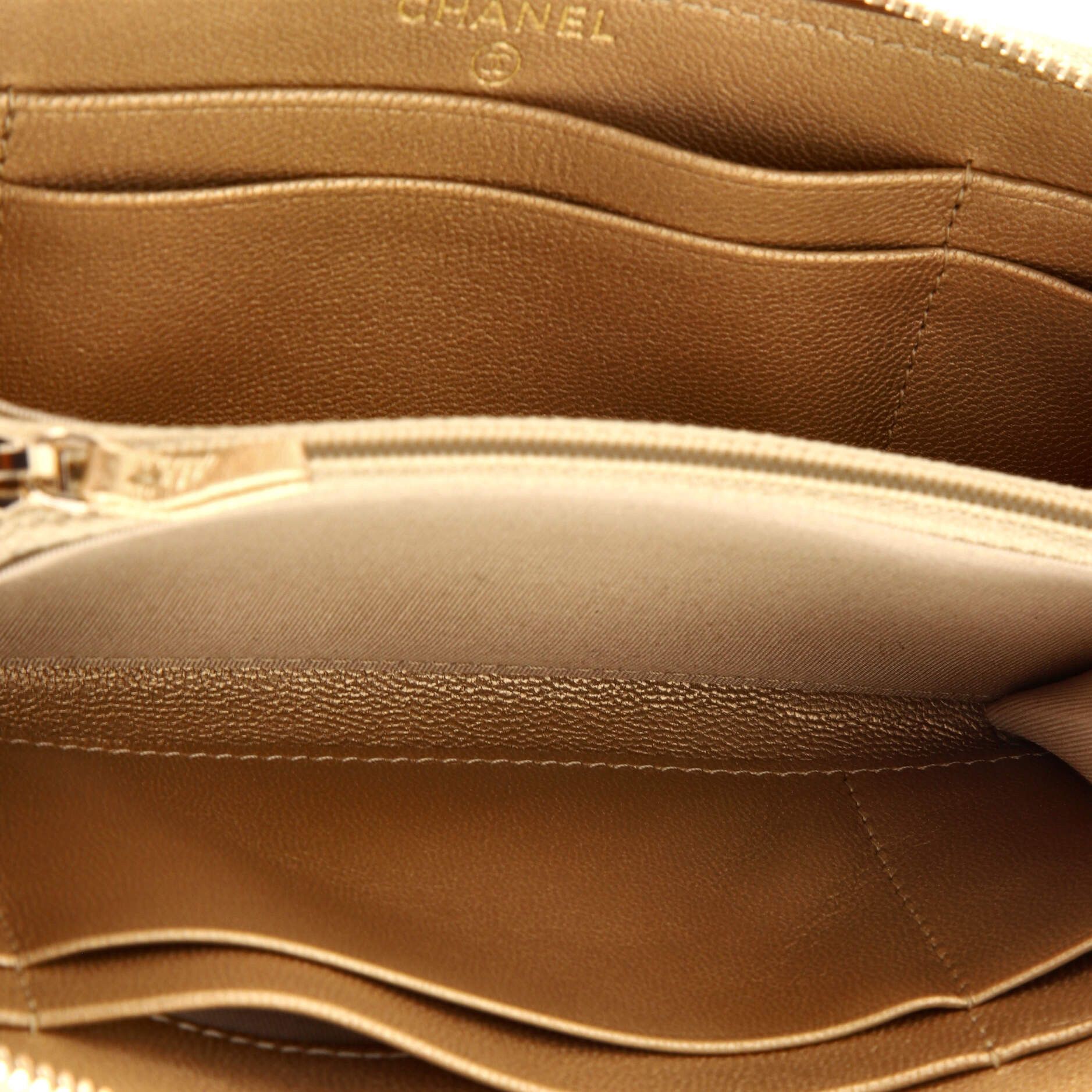 Chanel 19 Zip Around Wallet Size ONE SIZE - 5 Thumbnail