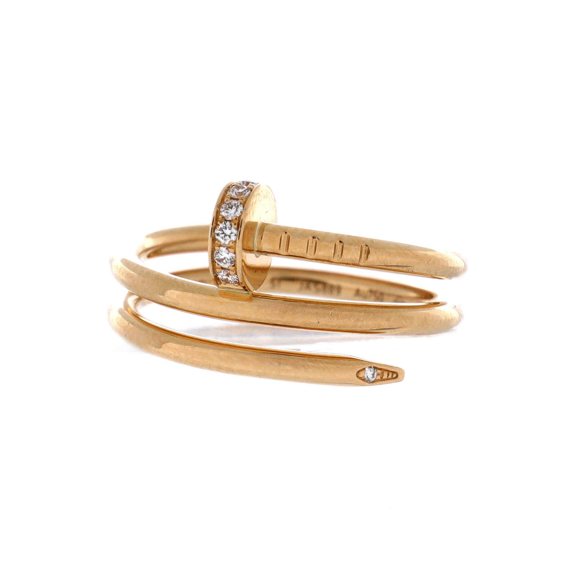 Cartier Juste un Clou Double Ring Size ONE SIZE - 3 Thumbnail