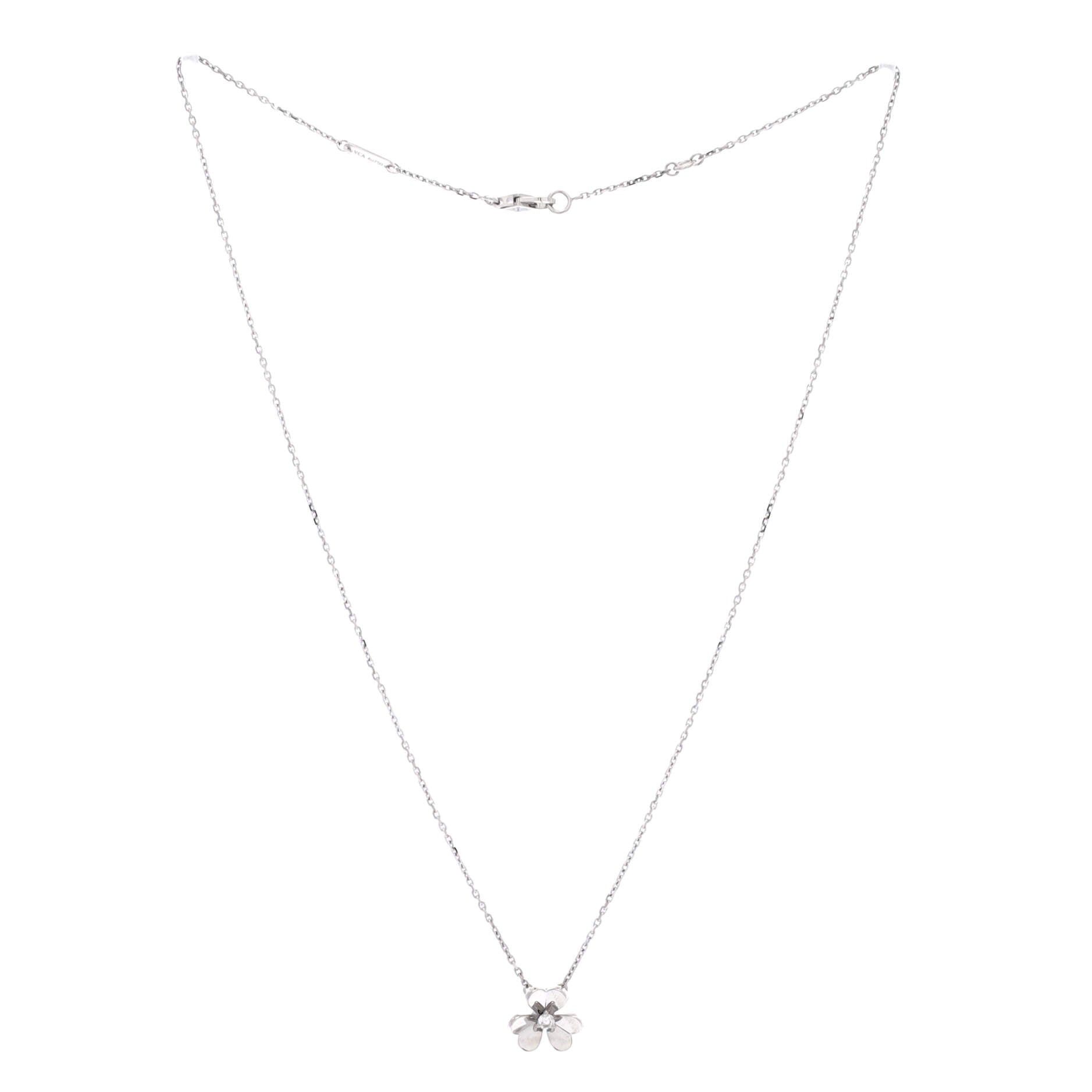 Van Cleef & Arpels Frivole Pendant Necklace Size ONE SIZE - 3 Thumbnail