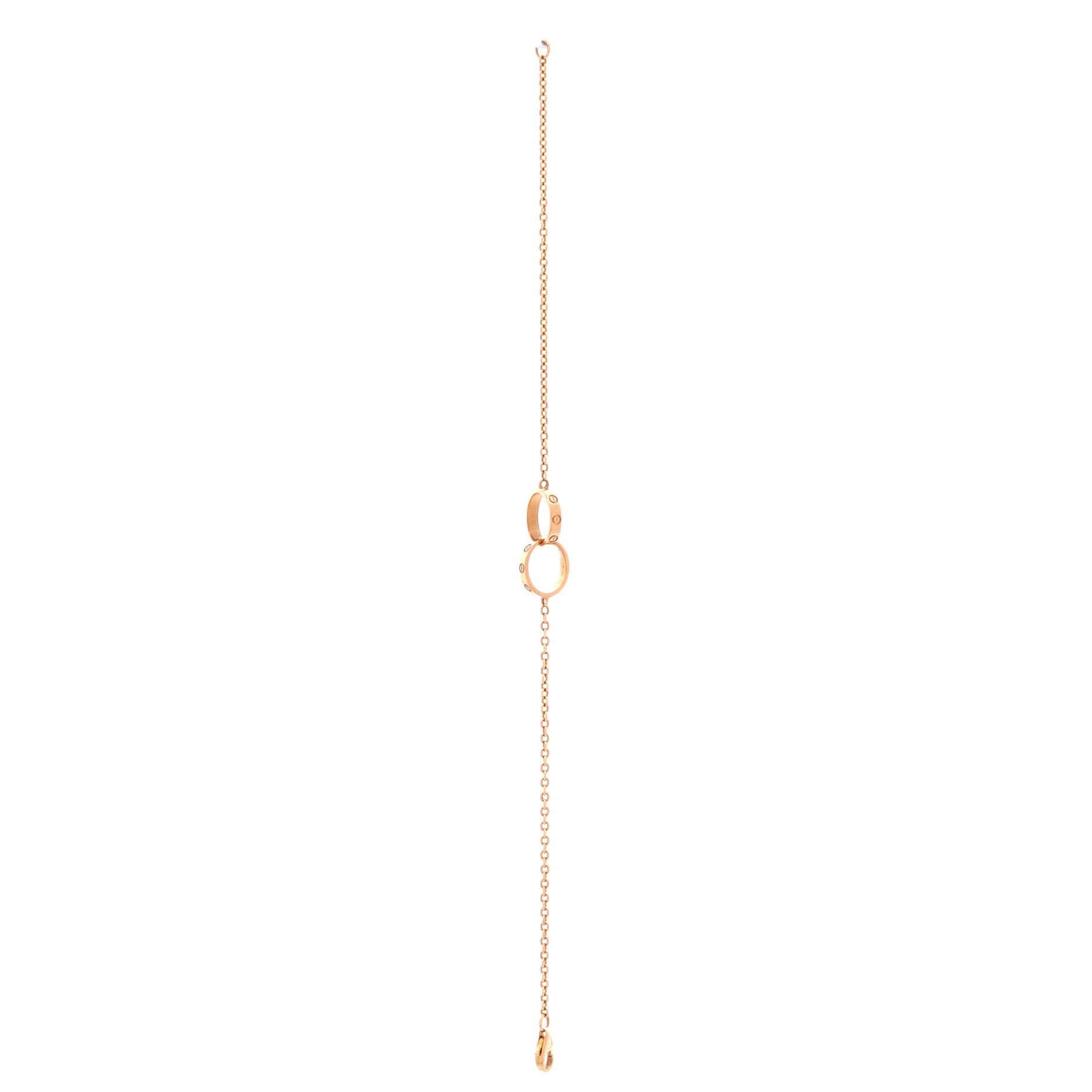 Cartier Love Interlocking Bracelet Size ONE SIZE - 3 Thumbnail