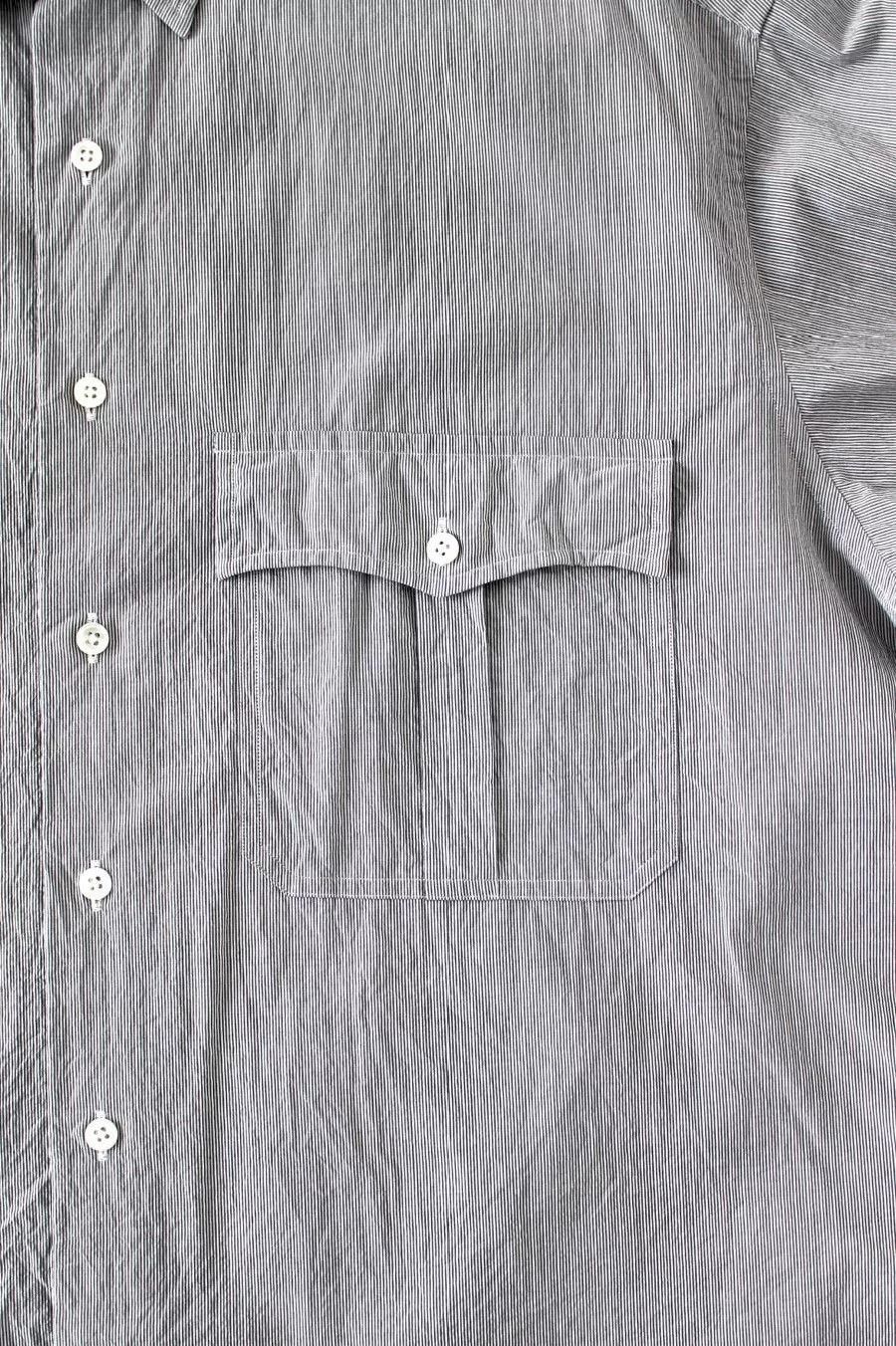 Porter Classic Porter Classic Roll Up Stripe Shirt Size US L / EU 52-54 / 3 - 5 Thumbnail