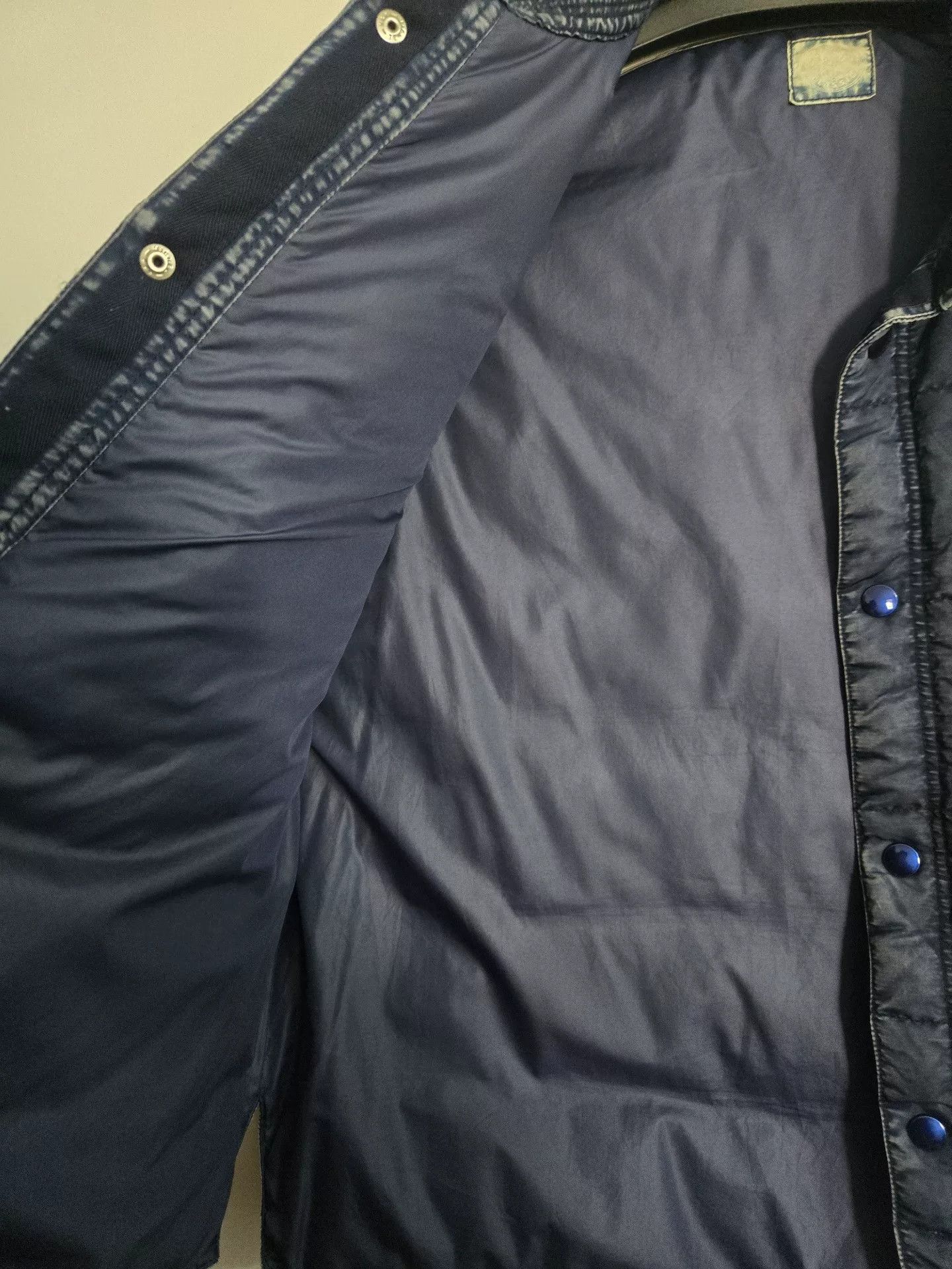 Porter Classic Porter Classic Indigo Dyed Nylon Down Vest Size US M / EU 48-50 / 2 - 5 Thumbnail