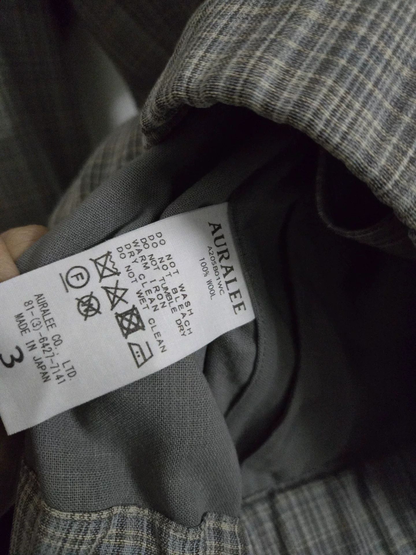 Auralee Auralee Wool Plaid Jacket 20ss Size US L / EU 52-54 / 3 - 3 Thumbnail