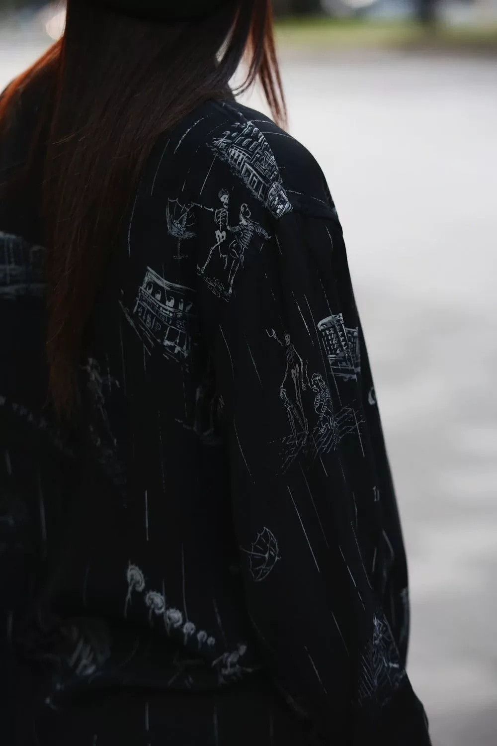 Porter Classic Porter Classic Skull Rainy Night Shirt 23AW Size US L / EU 52-54 / 3 - 6 Thumbnail