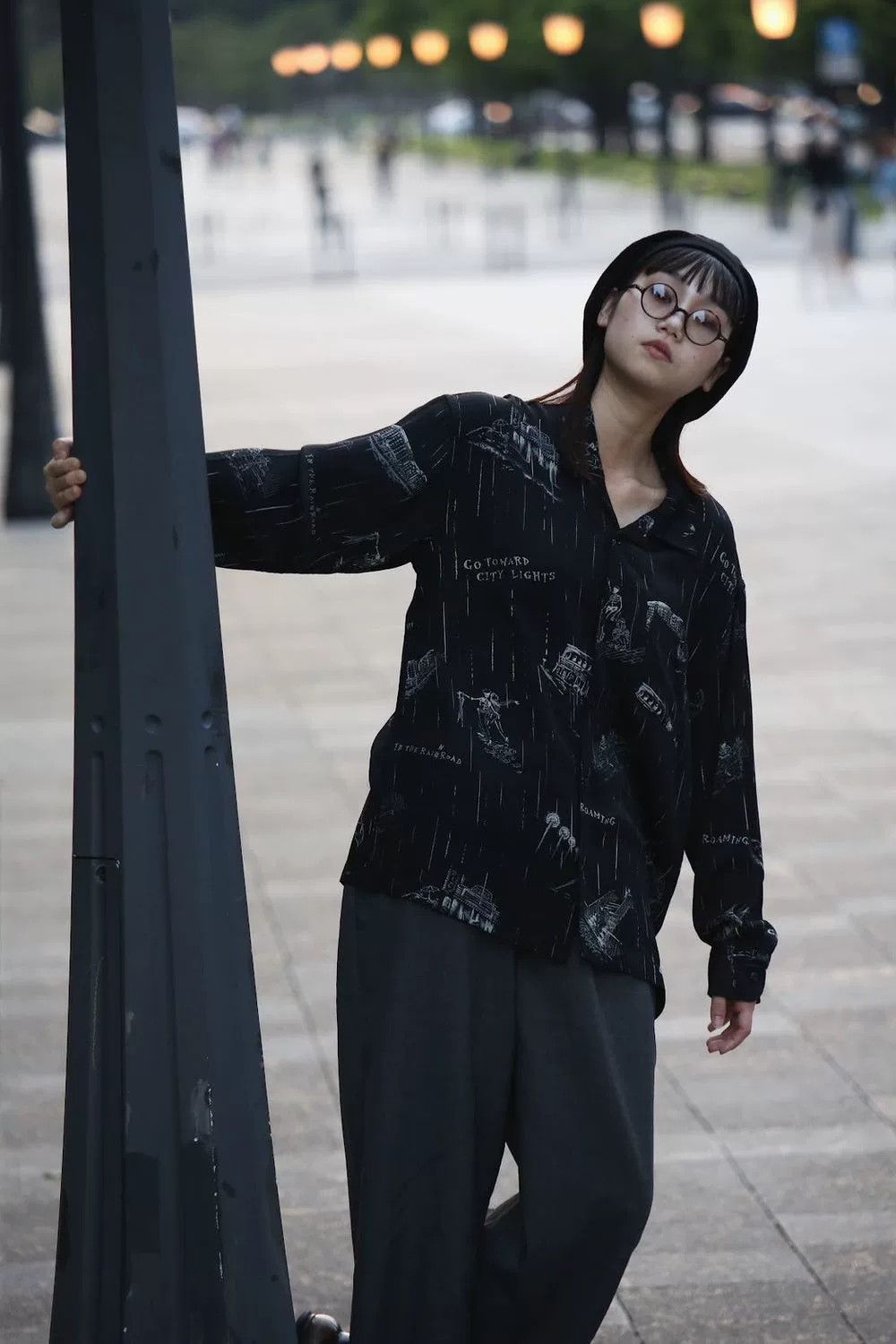 Porter Classic Porter Classic Skull Rainy Night Shirt 23AW Size US L / EU 52-54 / 3 - 4 Thumbnail
