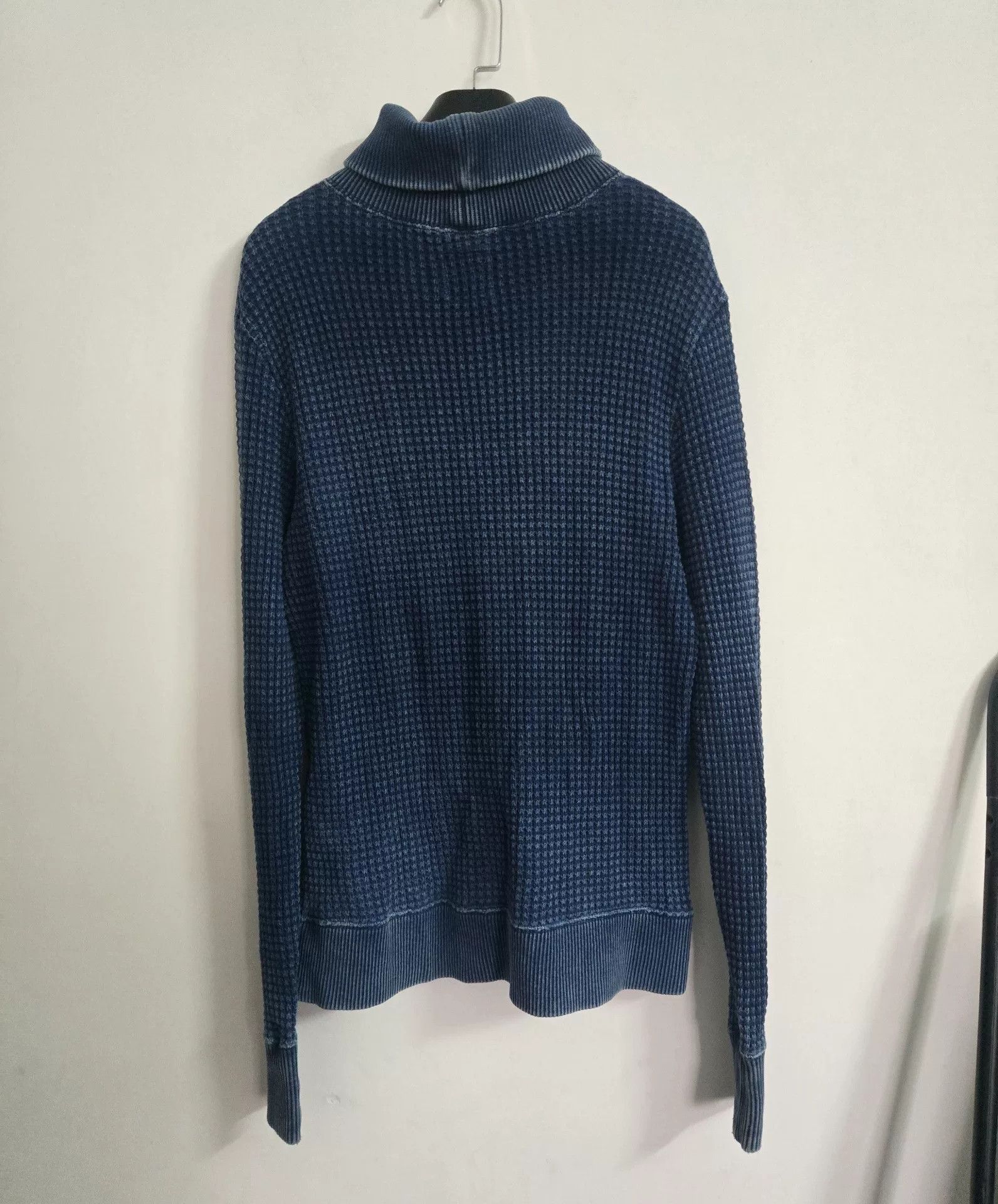 Porter Classic Porter Classic Indigo Knit Turtleneck Size US M / EU 48-50 / 2 - 2 Thumbnail