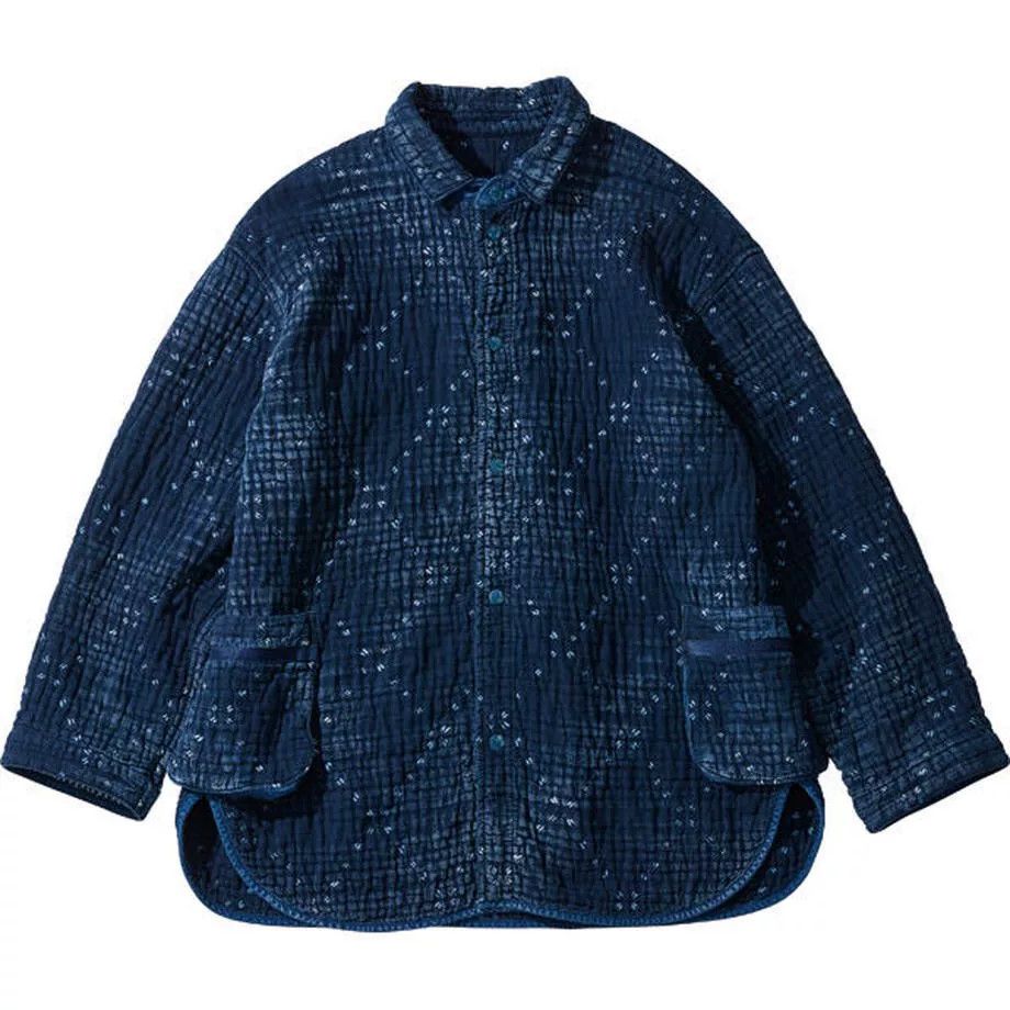 Porter Classic Porter Classic Kogin Cherry Blossom Shirt Jacket Size US M / EU 48-50 / 2 - 7 Thumbnail
