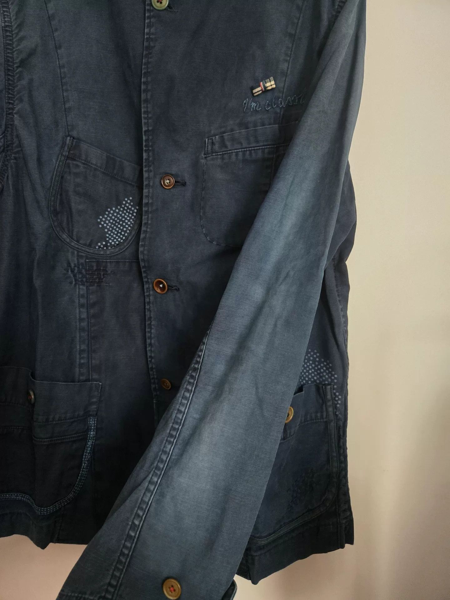 Porter Classic Porter Classic Indigo Dyed Washed Jacket Size US M / EU 48-50 / 2 - 4 Thumbnail
