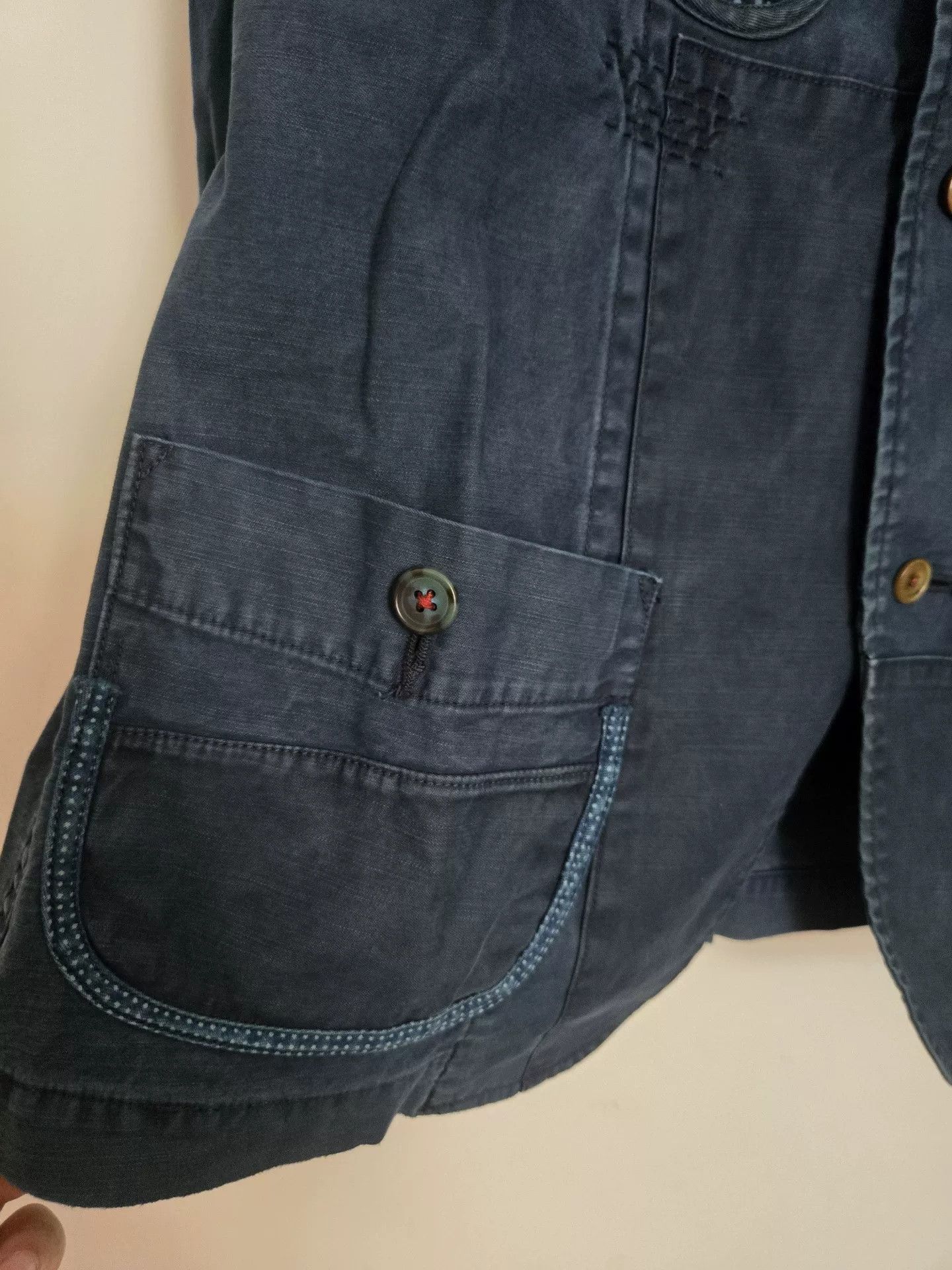 Porter Classic Porter Classic Indigo Dyed Washed Jacket Size US M / EU 48-50 / 2 - 6 Thumbnail