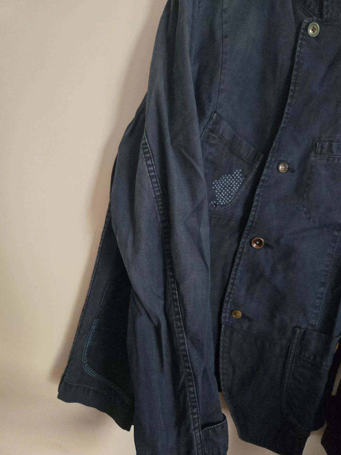 Porter Classic Porter Classic Indigo Dyed Washed Jacket Size US M / EU 48-50 / 2 - 5 Thumbnail