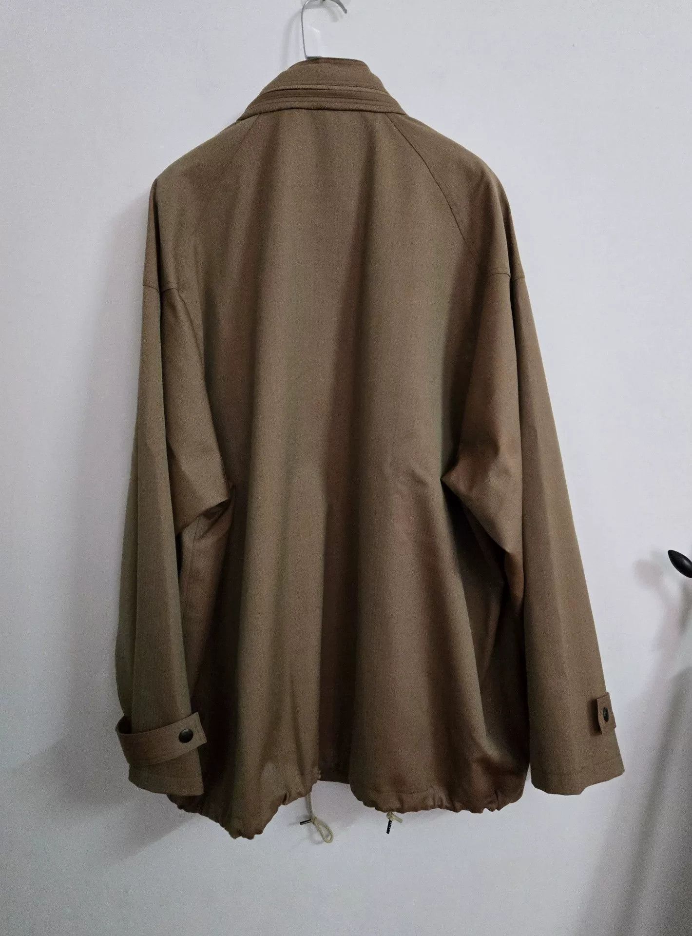 Auralee Auralee Wool Hooded Trench Jacket Size XL / US 12-14 / IT 48-50 - 2 Thumbnail