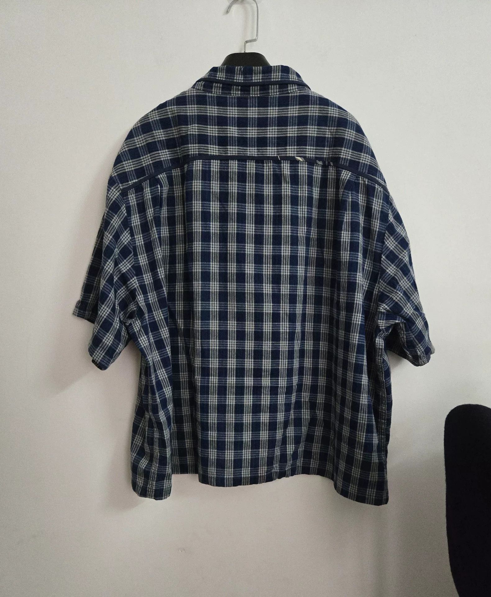 Porter Classic Porter Classic Palaka Check Short-Sleeve Shirt Size US L / EU 52-54 / 3 - 3 Thumbnail