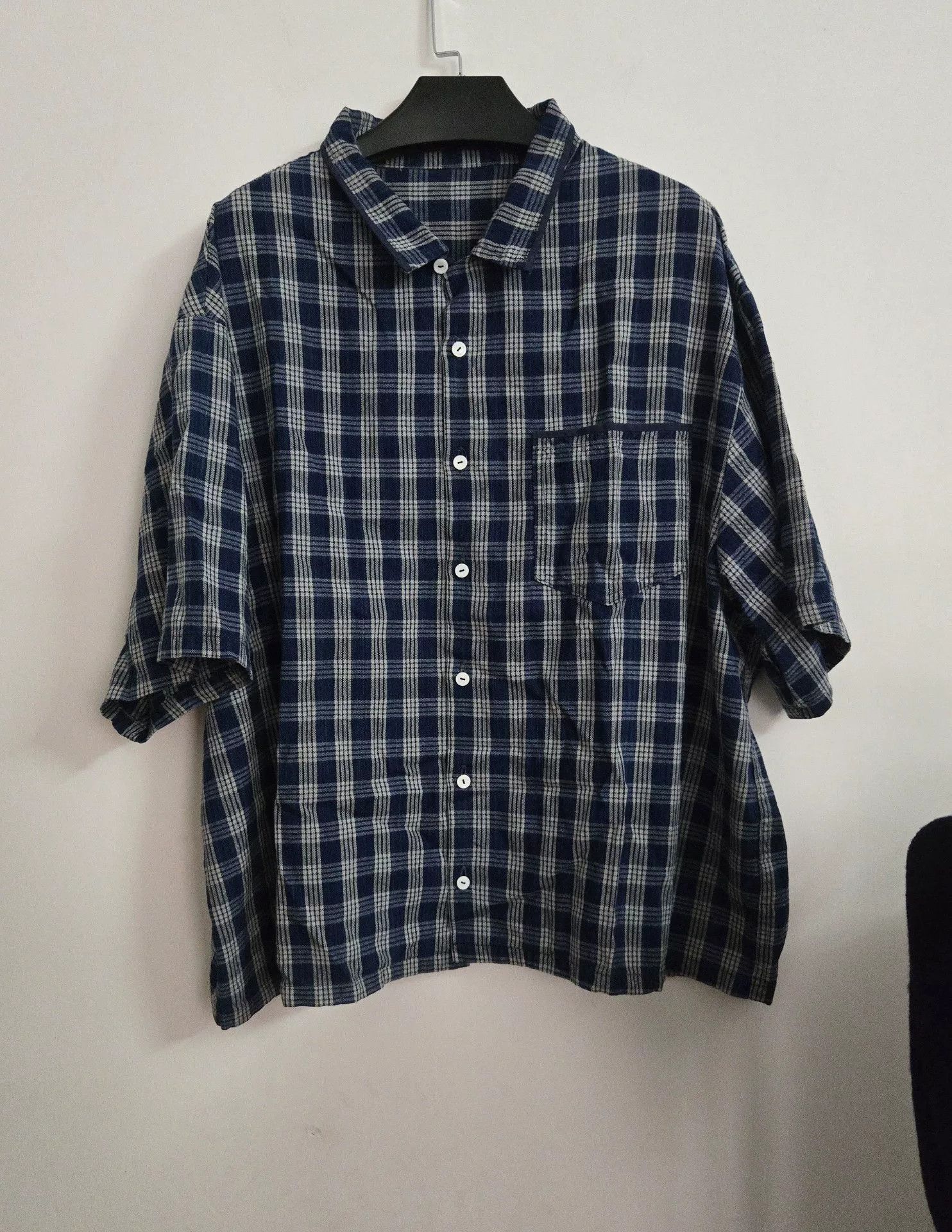 Porter Classic Porter Classic Palaka Check Short-Sleeve Shirt Size US L / EU 52-54 / 3 - 2 Thumbnail