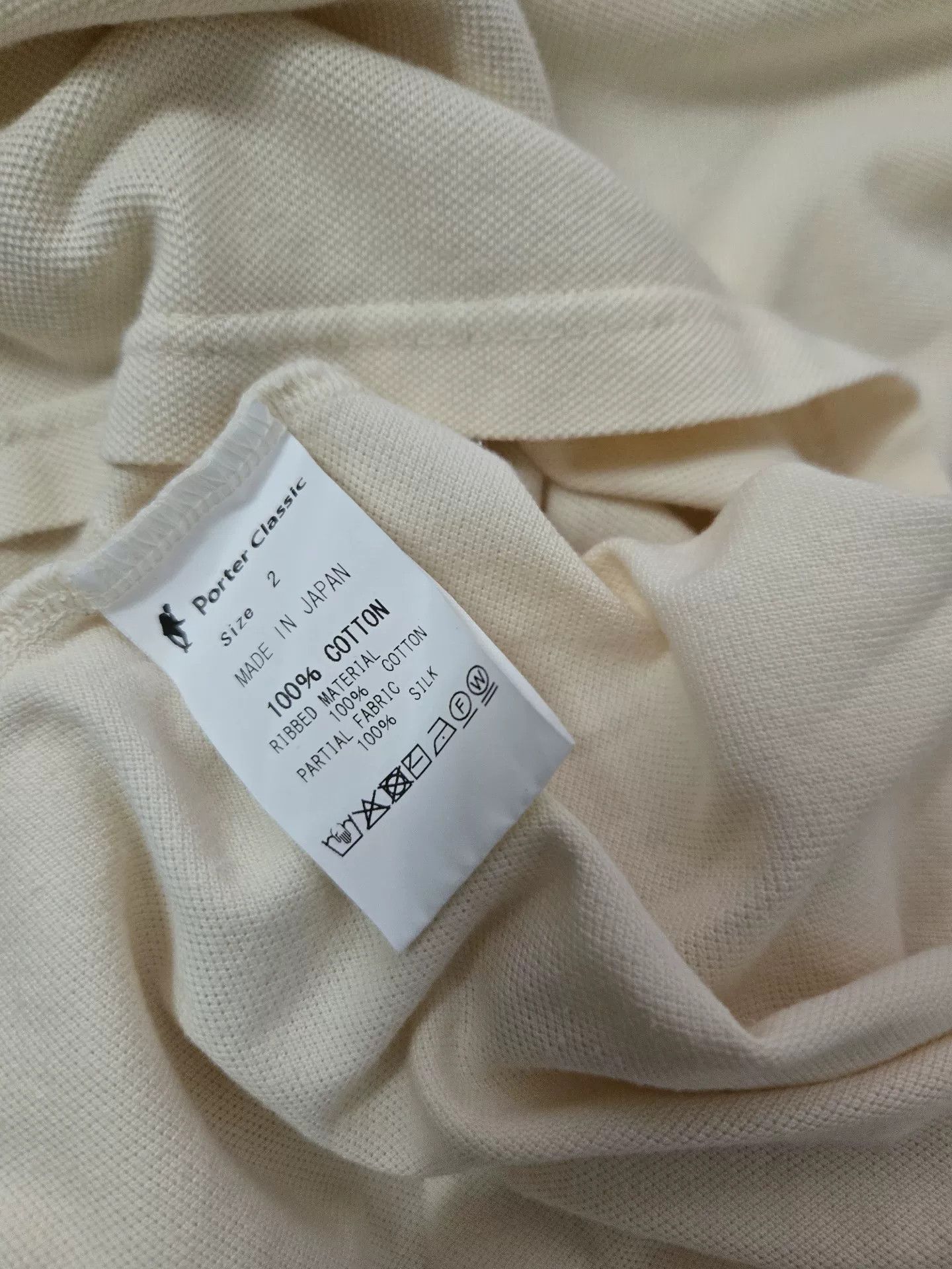 Porter Classic Porter Suvin Gold Short-Sleeve Polo Size US M / EU 48-50 / 2 - 4 Thumbnail