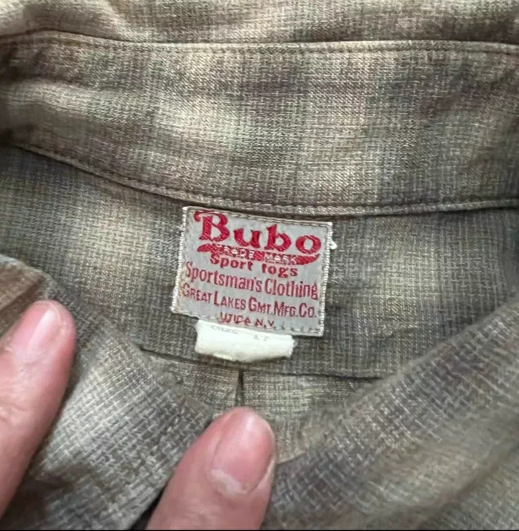 Freewheelers Freewheelers Gray-Yellow Check Short-Sleeve Shirt Size US L / EU 52-54 / 3 - 2 Thumbnail