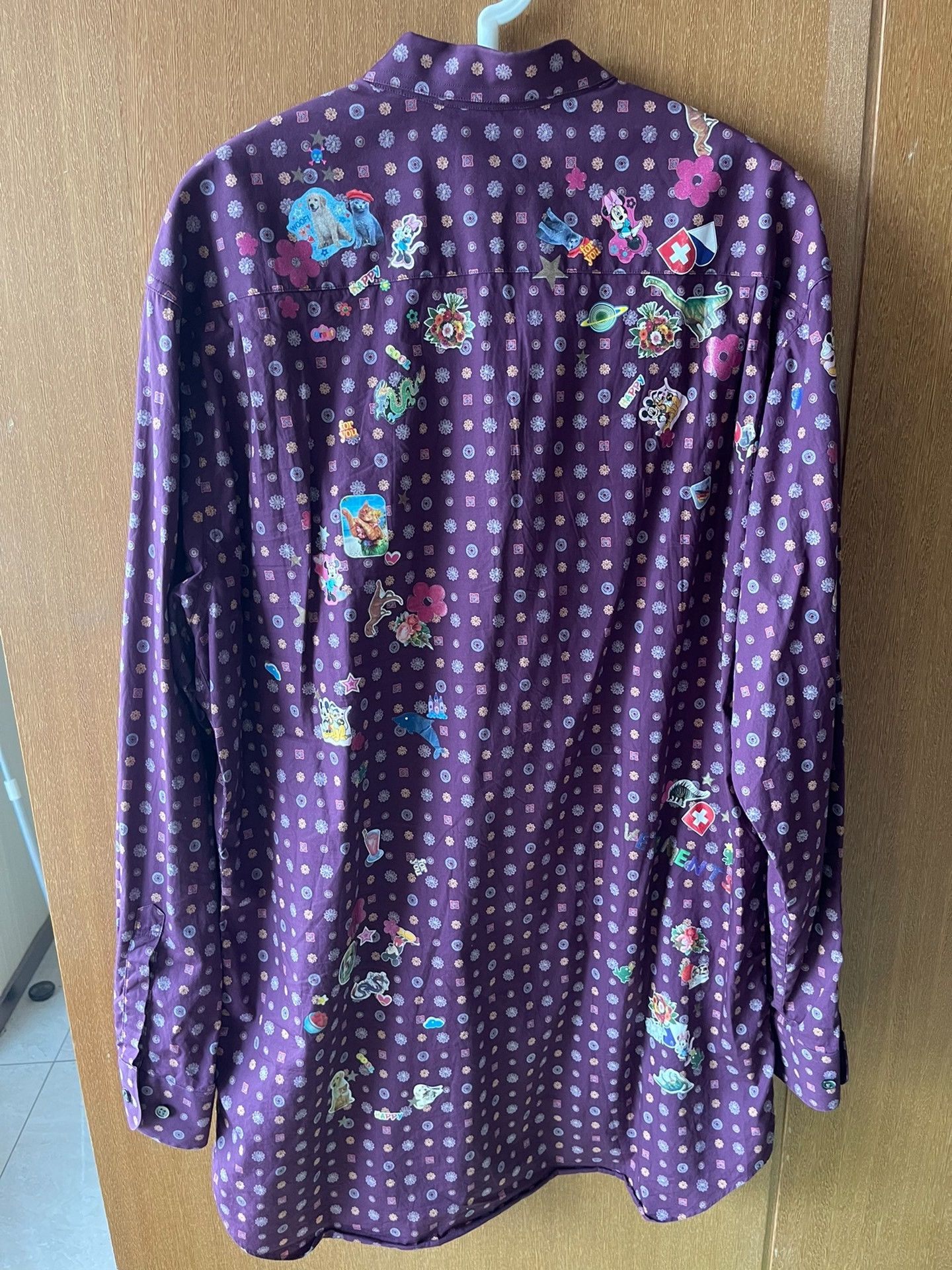 Vetements Vetements Oversized Patch Shirt XS Size XS / US 0-2 / IT 36-38 - 5 Thumbnail