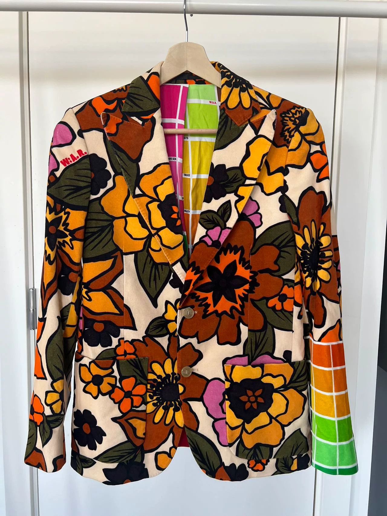 Walter Van Beirendonck Walter Van Beirendonck Printed Blazer Size US S / EU 44-46 / 1 - 2 Thumbnail