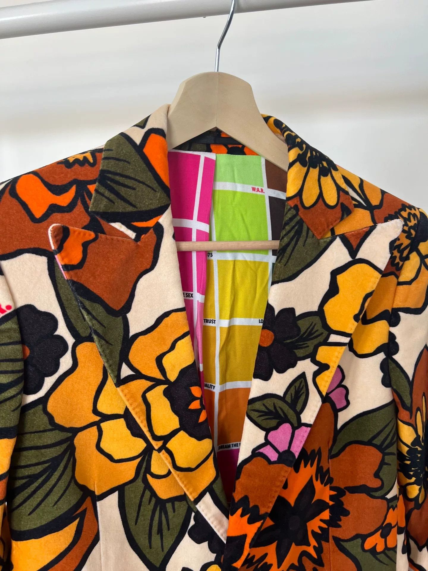 Walter Van Beirendonck Walter Van Beirendonck Printed Blazer Size US S / EU 44-46 / 1 - 5 Thumbnail