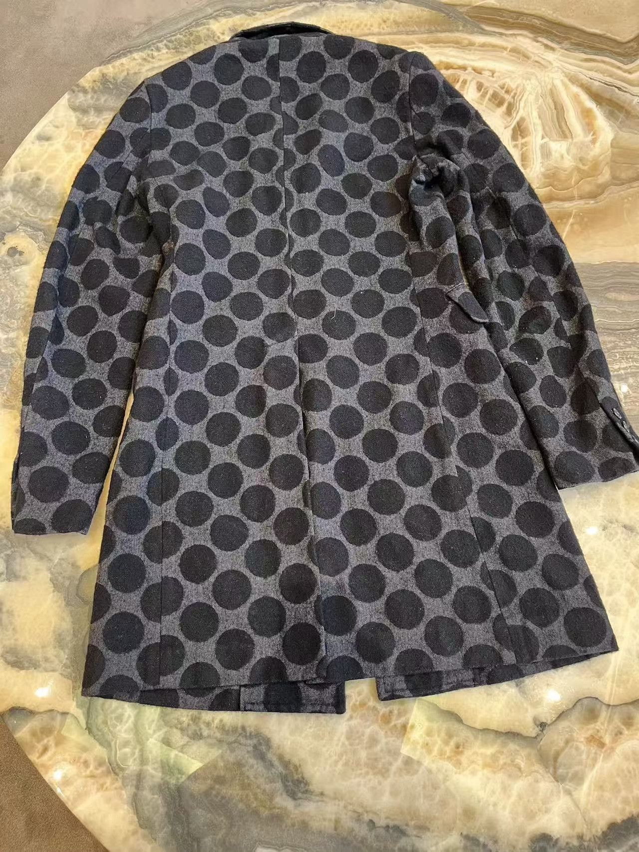 Comme des Garcons Comme des Garçons Homme Plus 13FW Polka Dot Coat Size US S / EU 44-46 / 1 - 2 Thumbnail