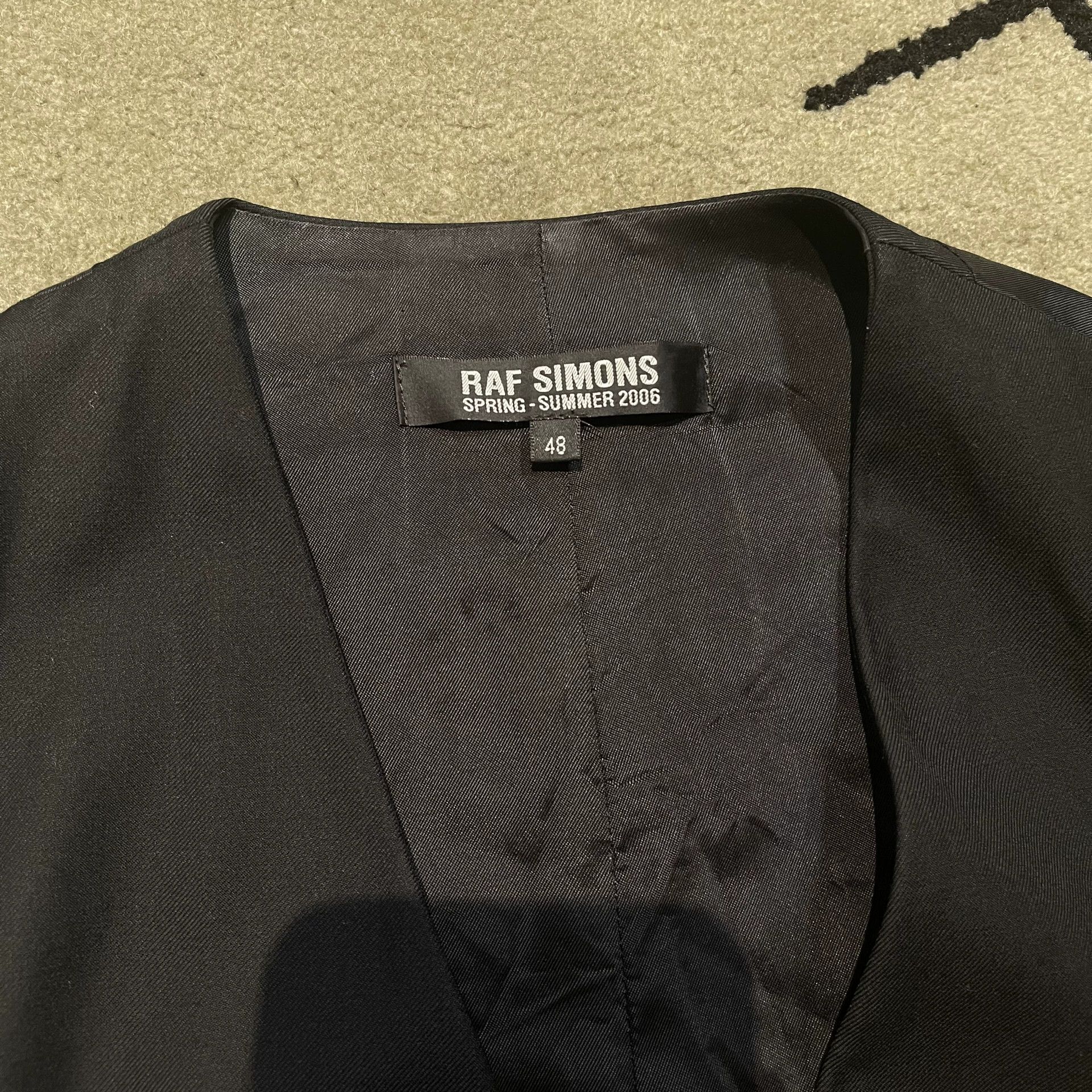 Raf Simons Raf Simons 06ss Suit Vest Size US M / EU 48-50 / 2 - 2 Thumbnail