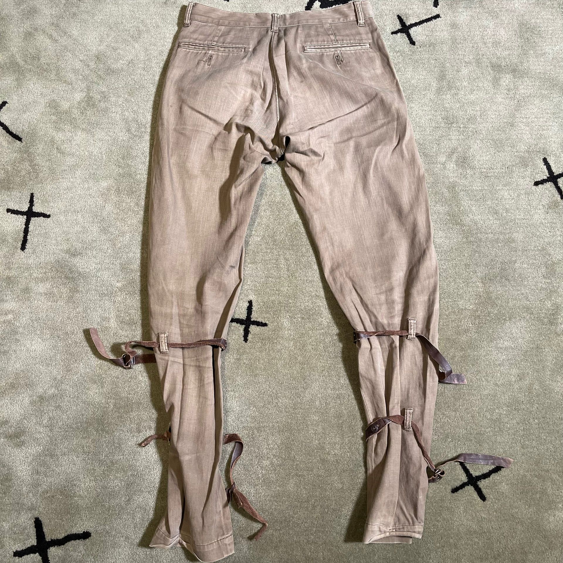Helmut Lang Helmut Lang Strap Long Pants Size US 29 - 2 Thumbnail