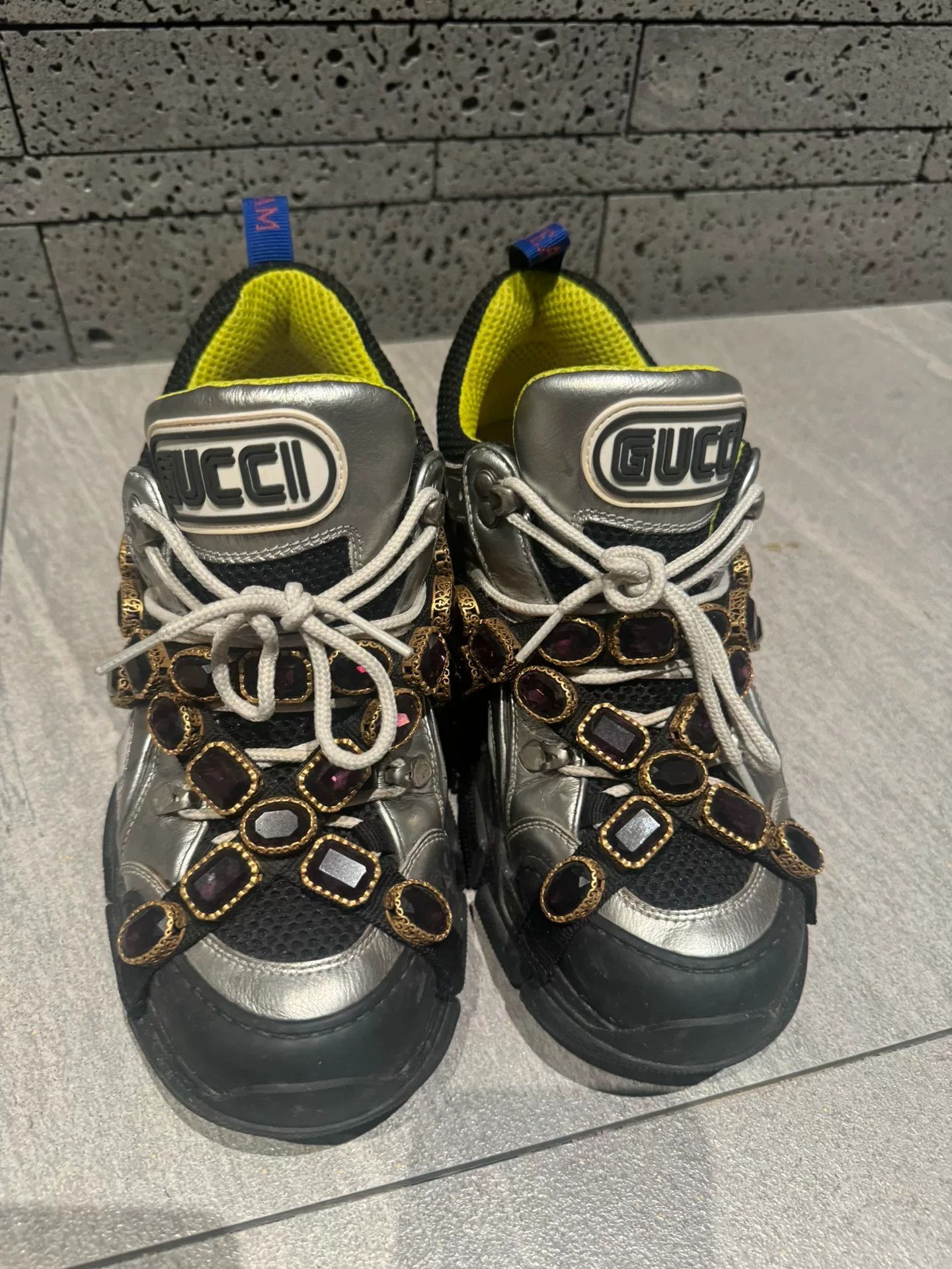 Gucci Gucci Runway Gem Detachable Dad Shoes Size US 7 / EU 40 - 2 Thumbnail