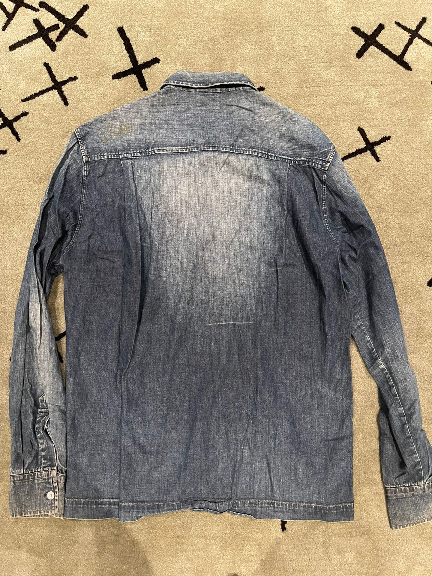 Walter Van Beirendonck Walter Van Beirendonck Sample Denim Shirt Size US L / EU 52-54 / 3 - 5 Thumbnail