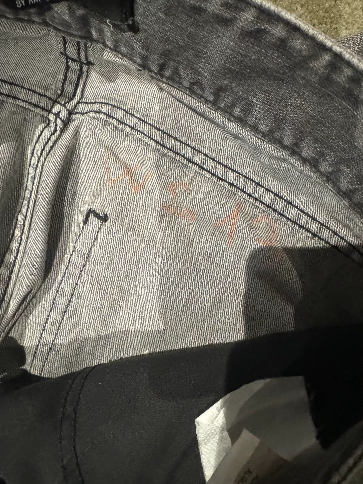 Raf by Raf Simons Raf Simons Archive Cracked Spider Web Jeans Size US 32 / EU 48 - 9 Thumbnail