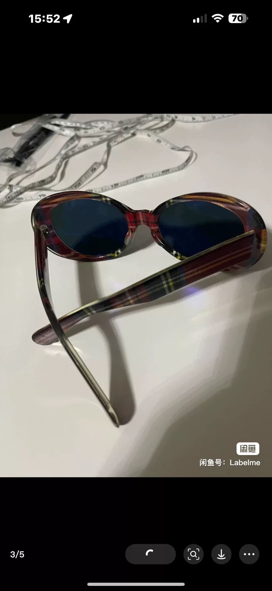 Number (N)ine Number (N)ine Sunglasses Size ONE SIZE - 3 Thumbnail