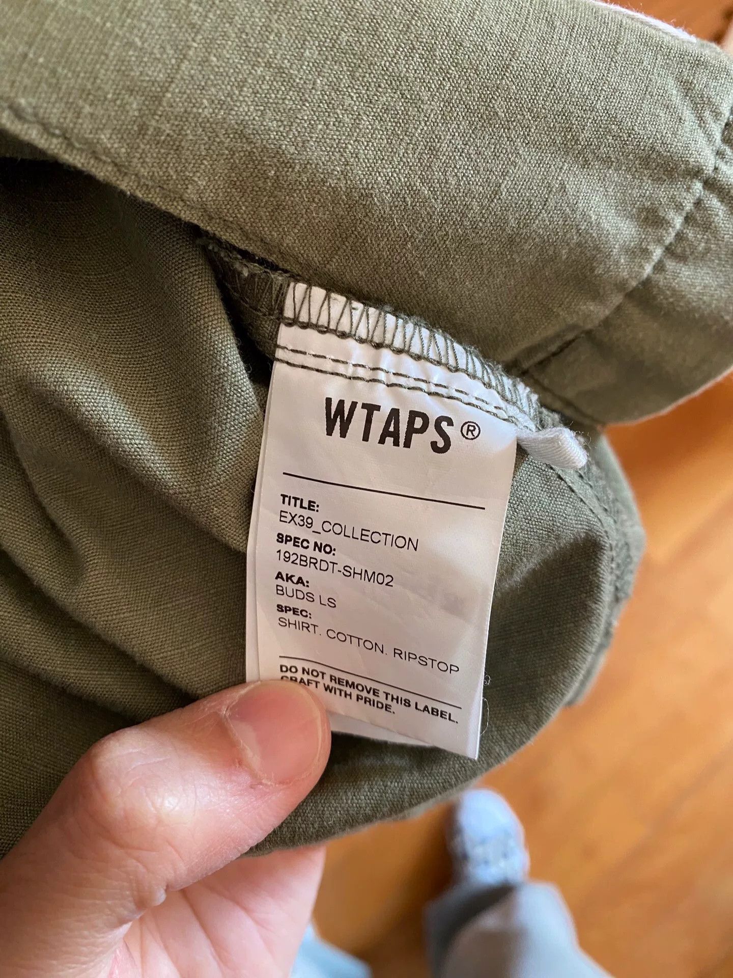 Wtaps WTAPS 19AW BUDS RIPSTOP Military Jacket Size US L / EU 52-54 / 3 - 8 Thumbnail
